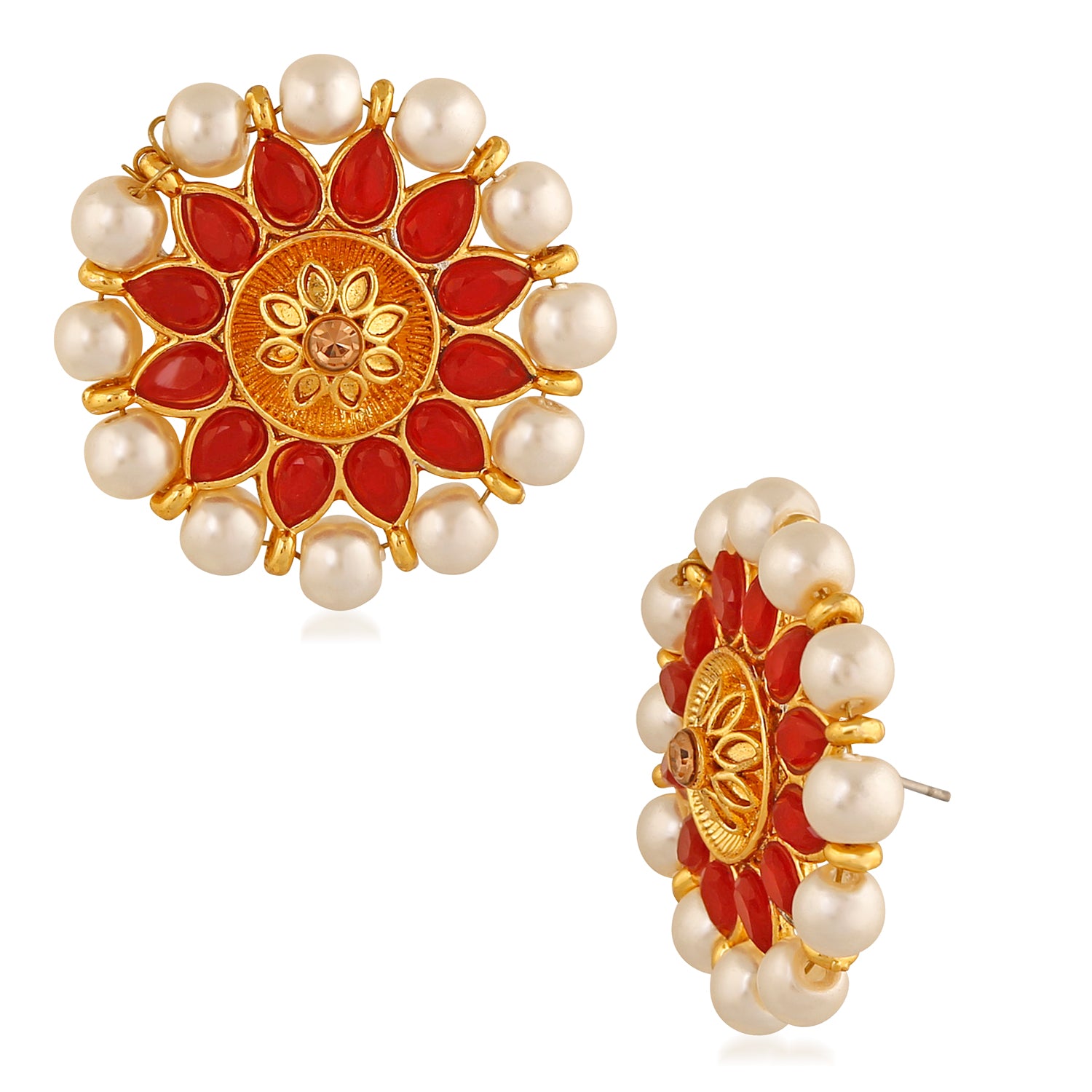 Traditional Floral Earring