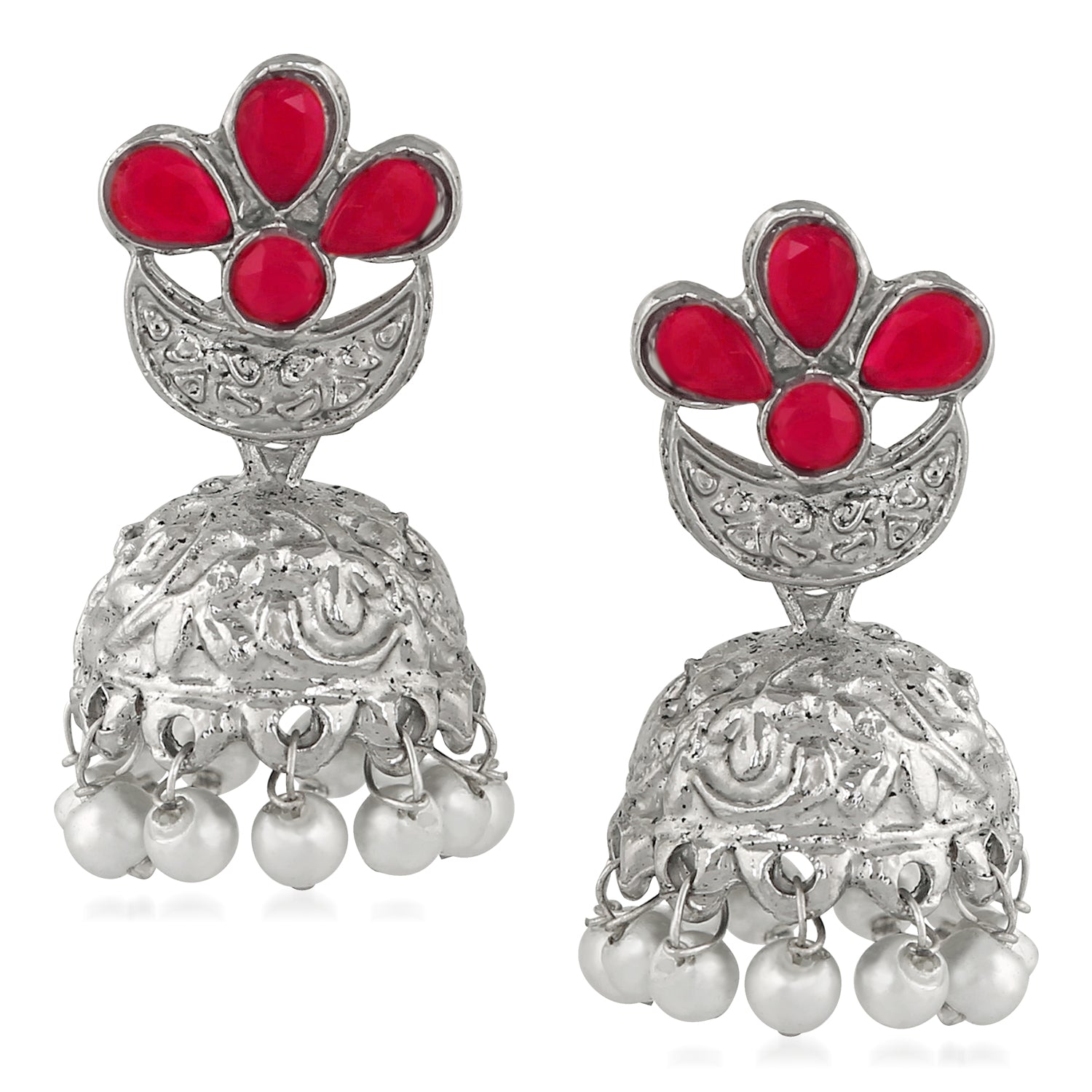 Traditional Ethnic Floral Jhumki Earring