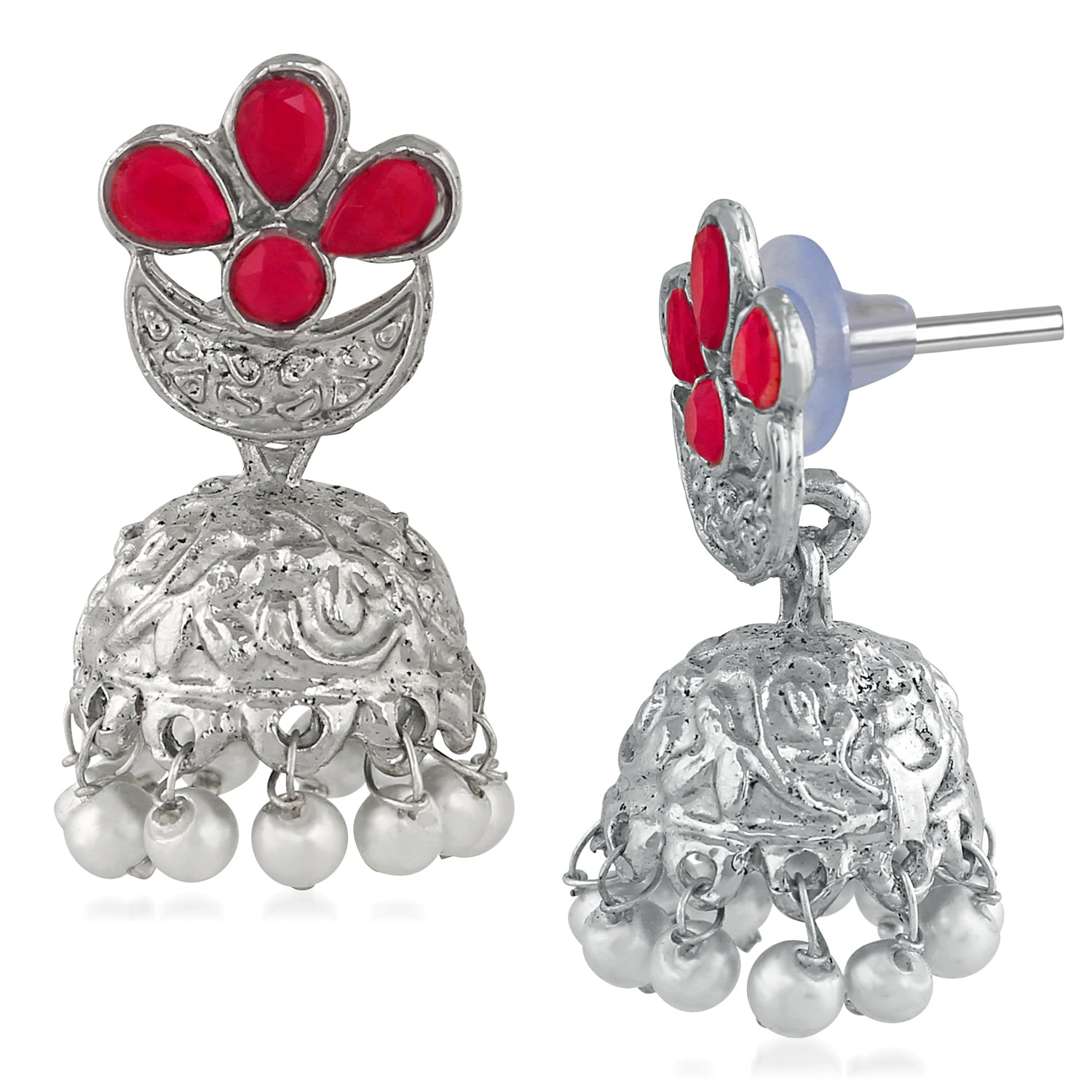 Traditional Ethnic Floral Jhumki Earring