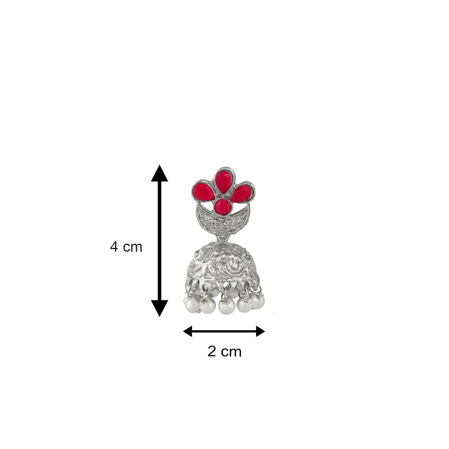 Traditional Ethnic Floral Jhumki Earring