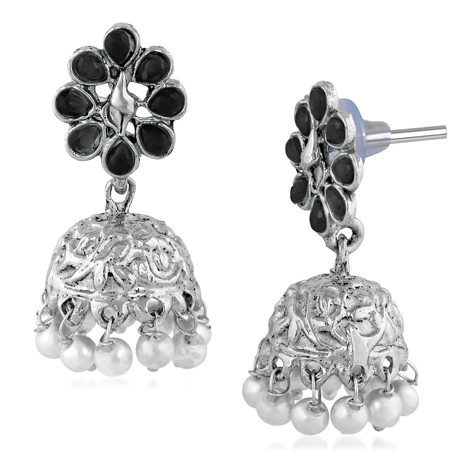 Traditional Ethnic Floral Jhumki Earring