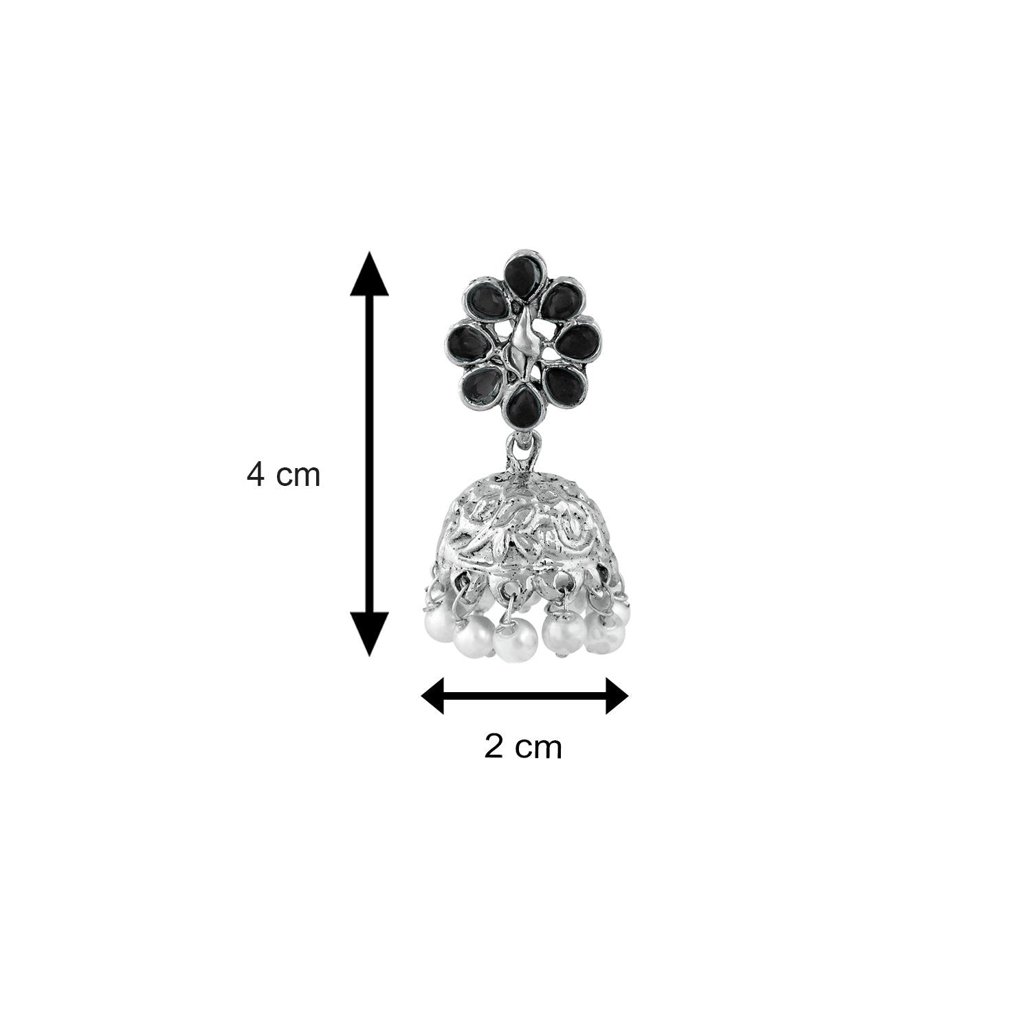 Traditional Ethnic Floral Jhumki Earring
