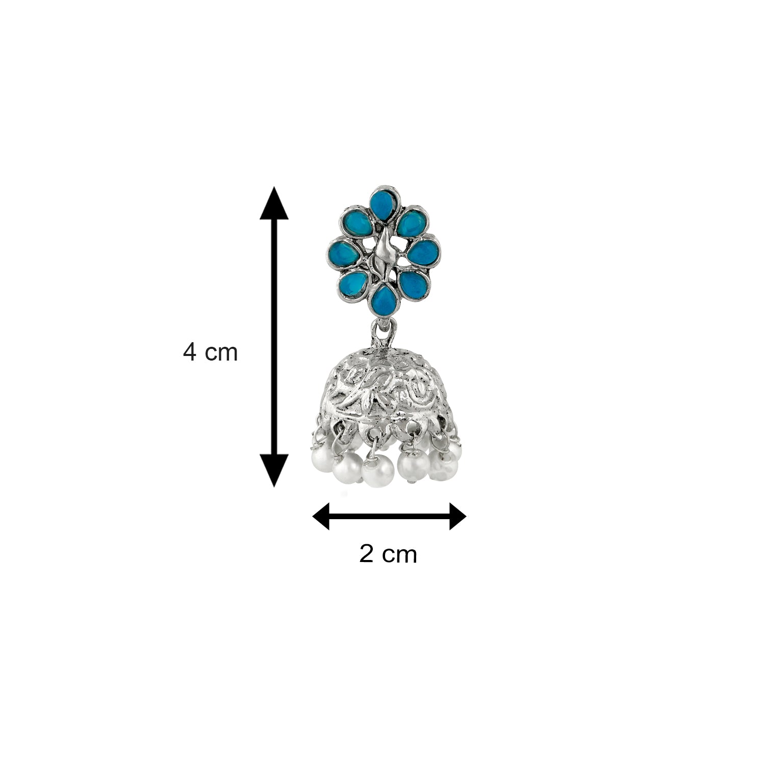 Traditional Ethnic Floral Jhumki Earring