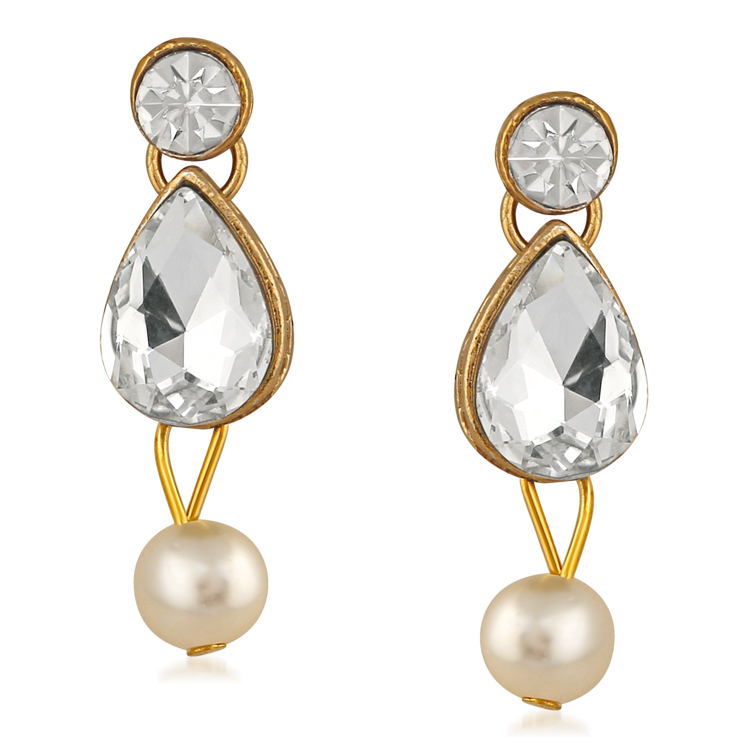 Traditional Necklace Set with Kundan and Artificial Pearl