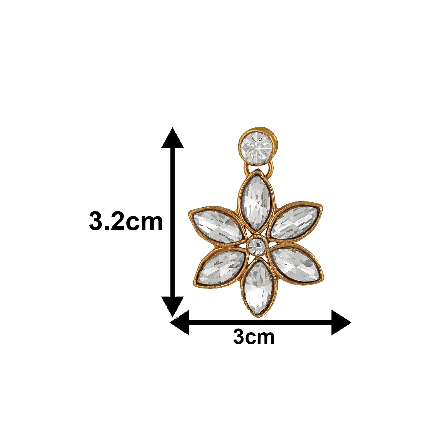 Floral Traditional Necklace Set with Jewellery Kundan and Artificial Pearl