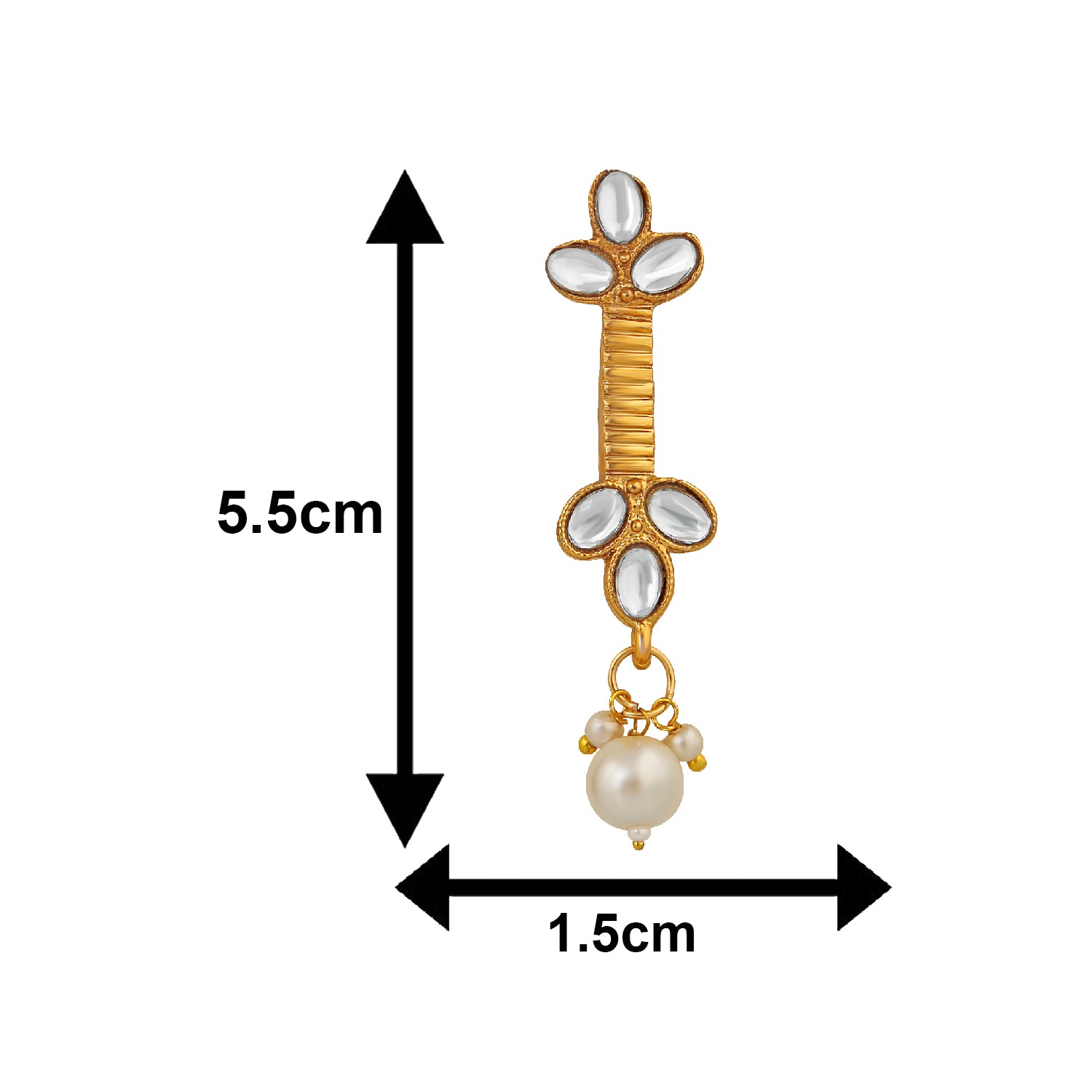 Traditional Necklace Set with Kundan and Artificial Pearl