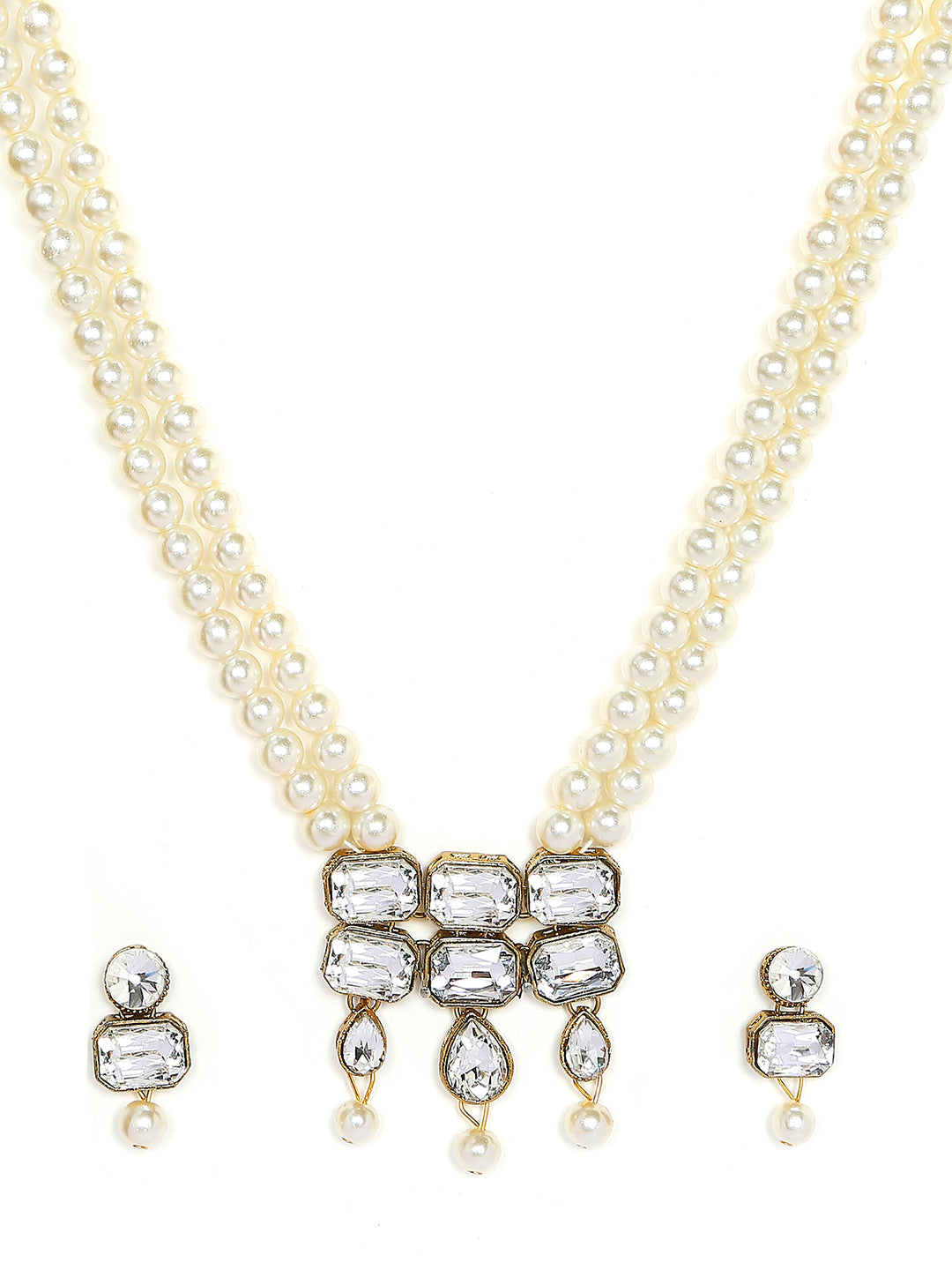 Traditional Dual Mala Necklace Set