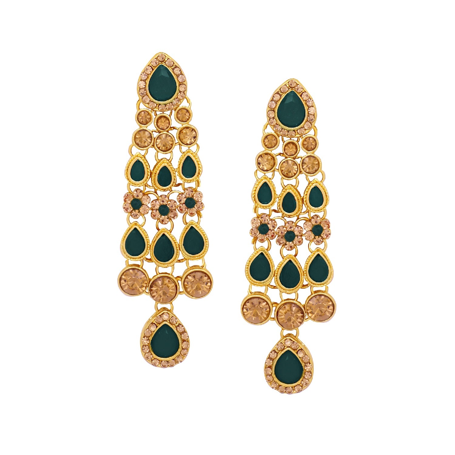 Traditional Kundan Work Necklace Set