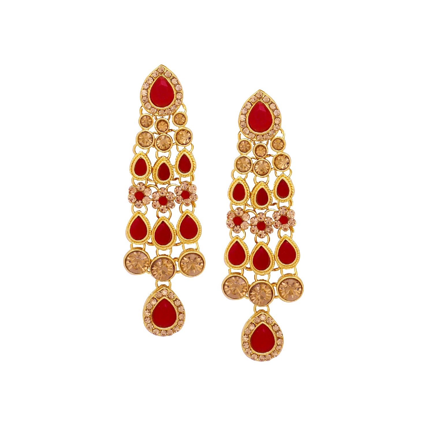 Traditional Kundan Work Necklace Set