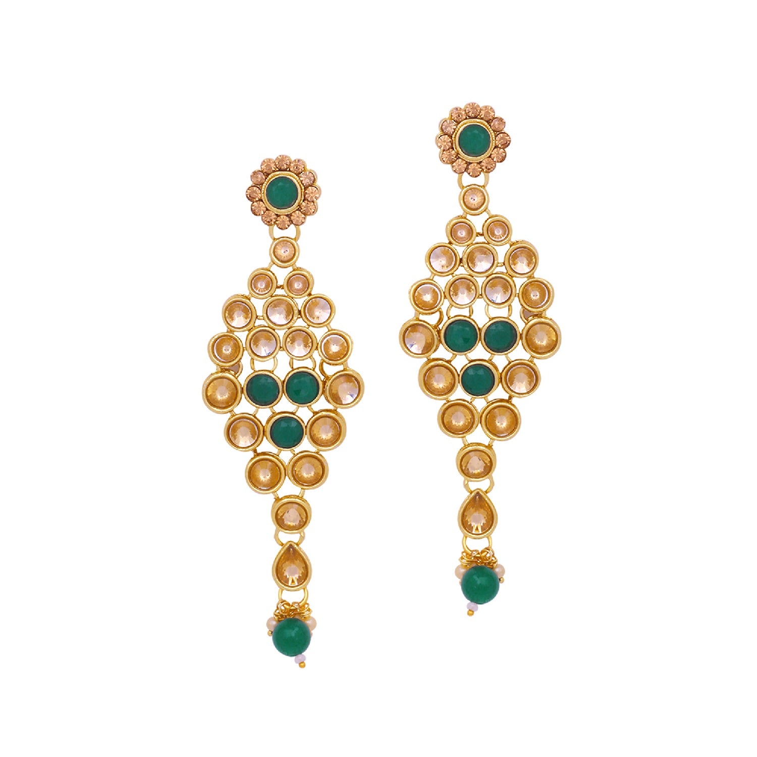 Traditional Kundan Work Necklace Set