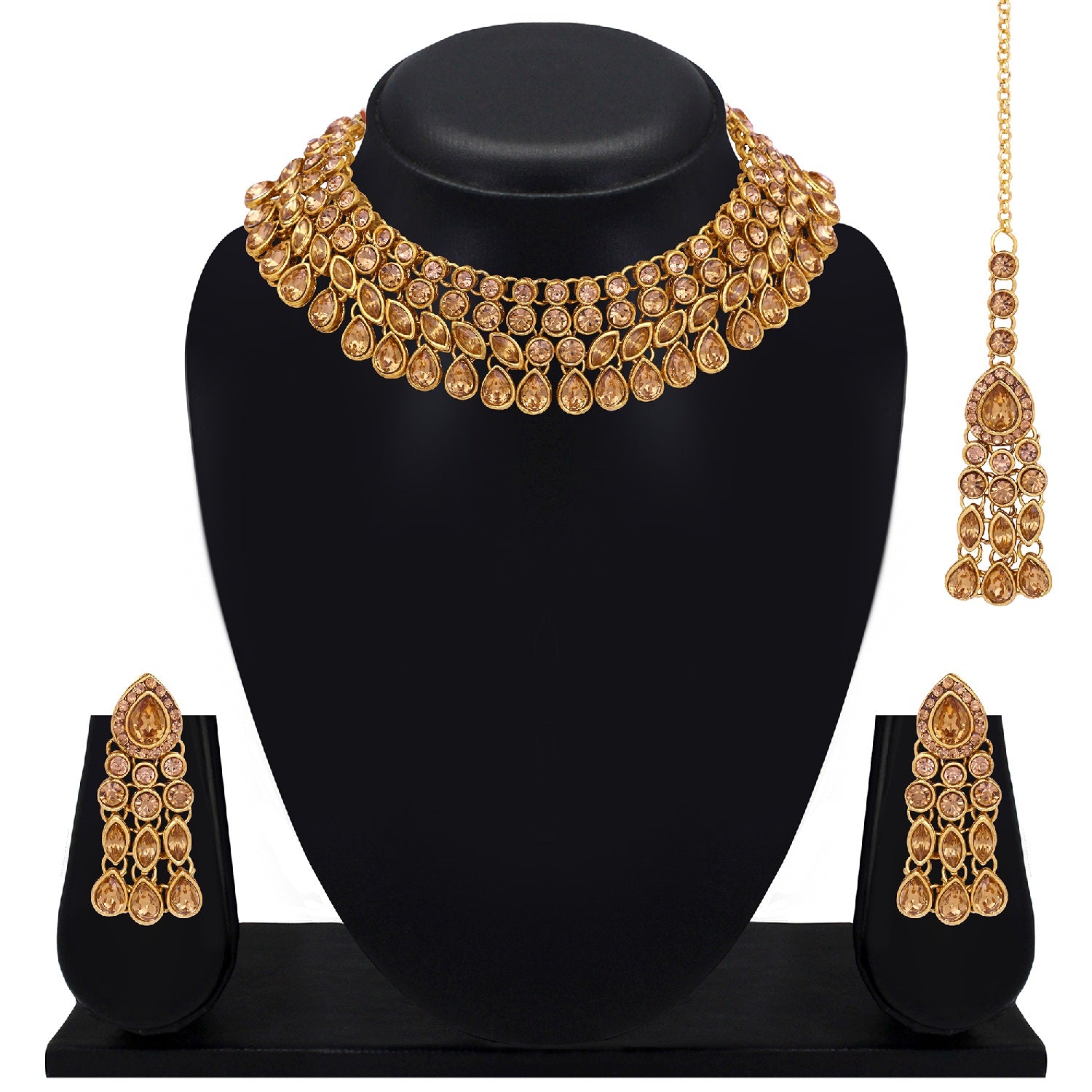 Traditional Kundan Work Necklace Set
