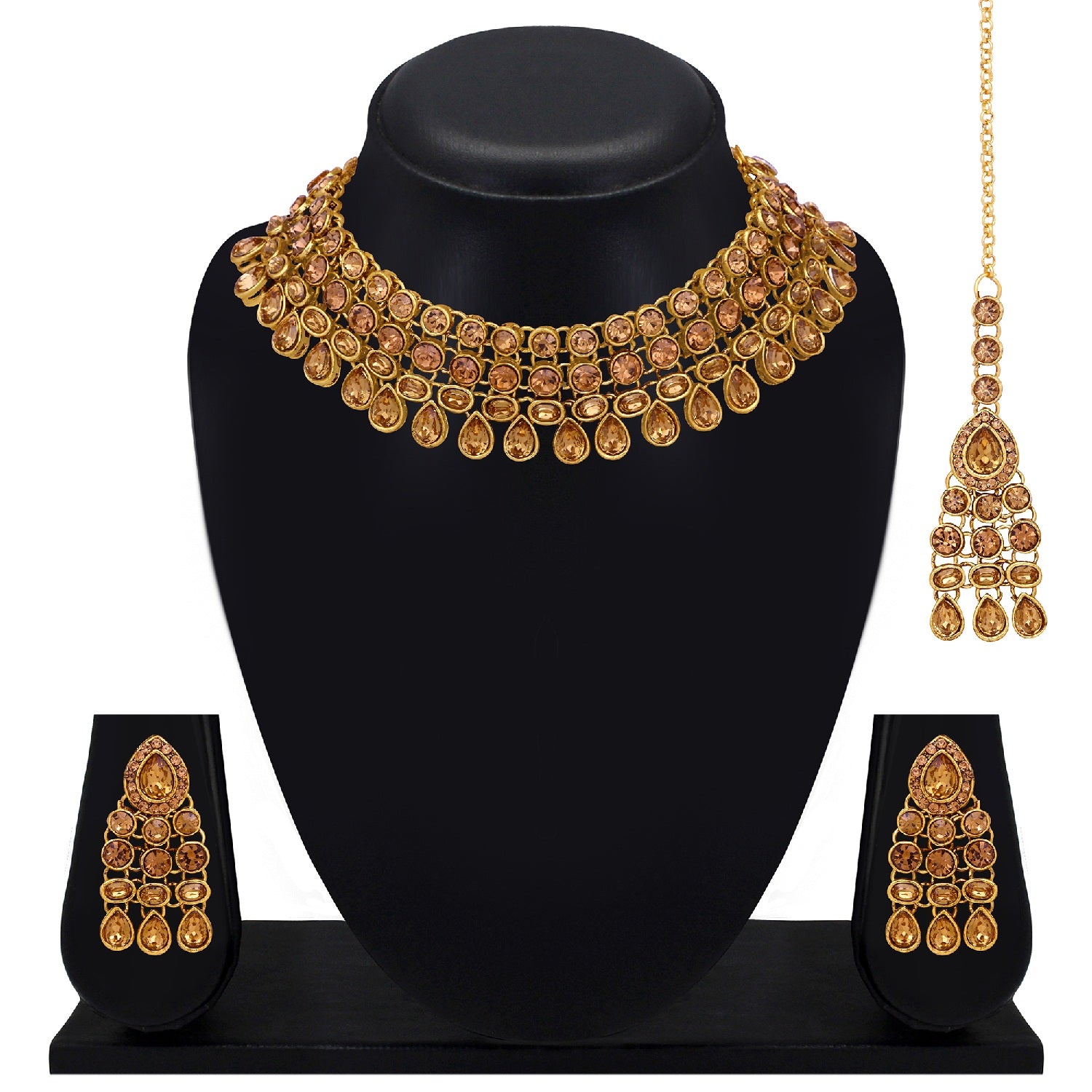 Traditional Kundan Work Necklace Set