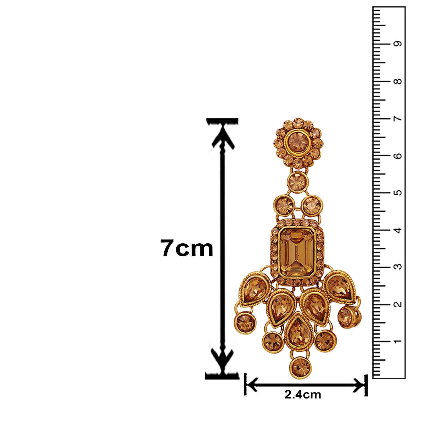 Traditional Ethnic Necklace Set with Maangtikka