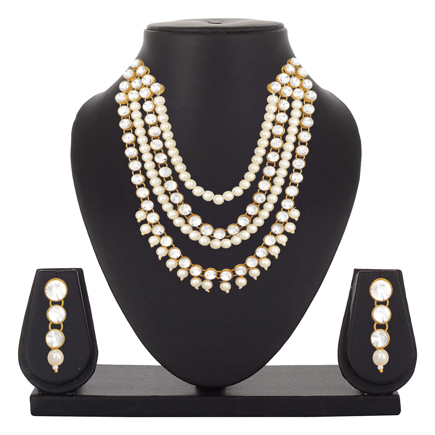 Traditional EthnicLayered Necklace Set