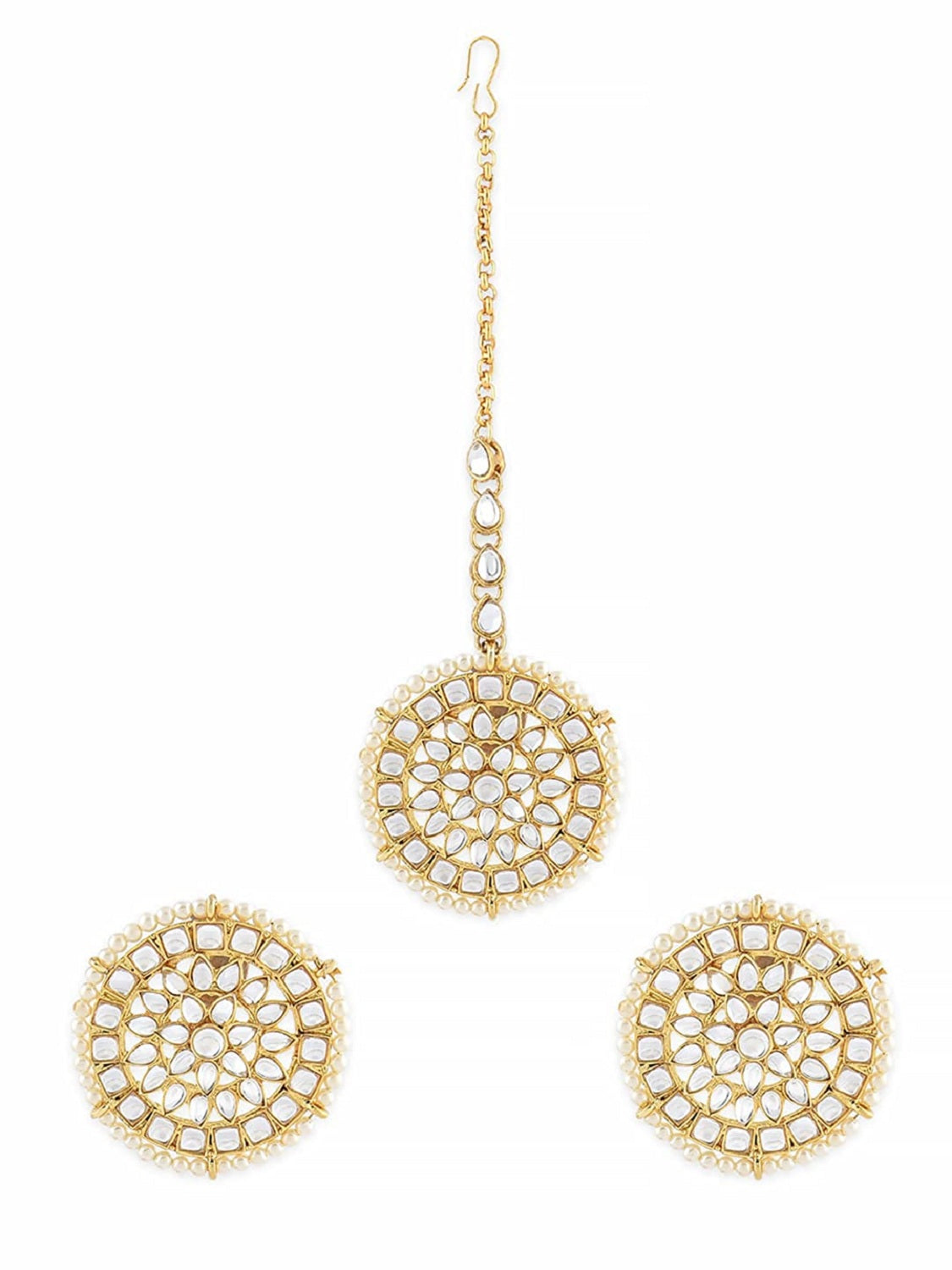 Traditional Earring & Mang Tikka