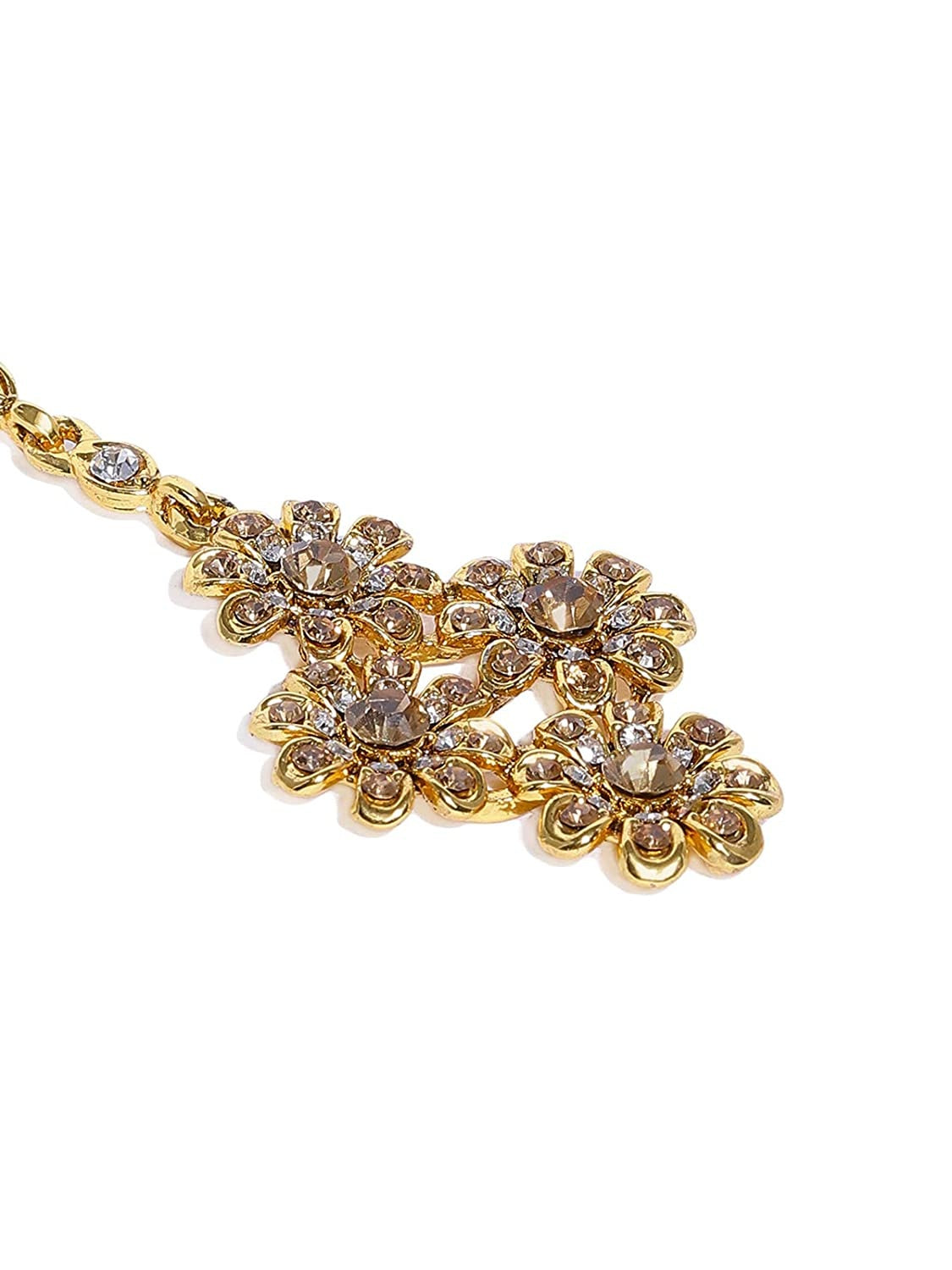 Traditional Brown Kundan Necklace set