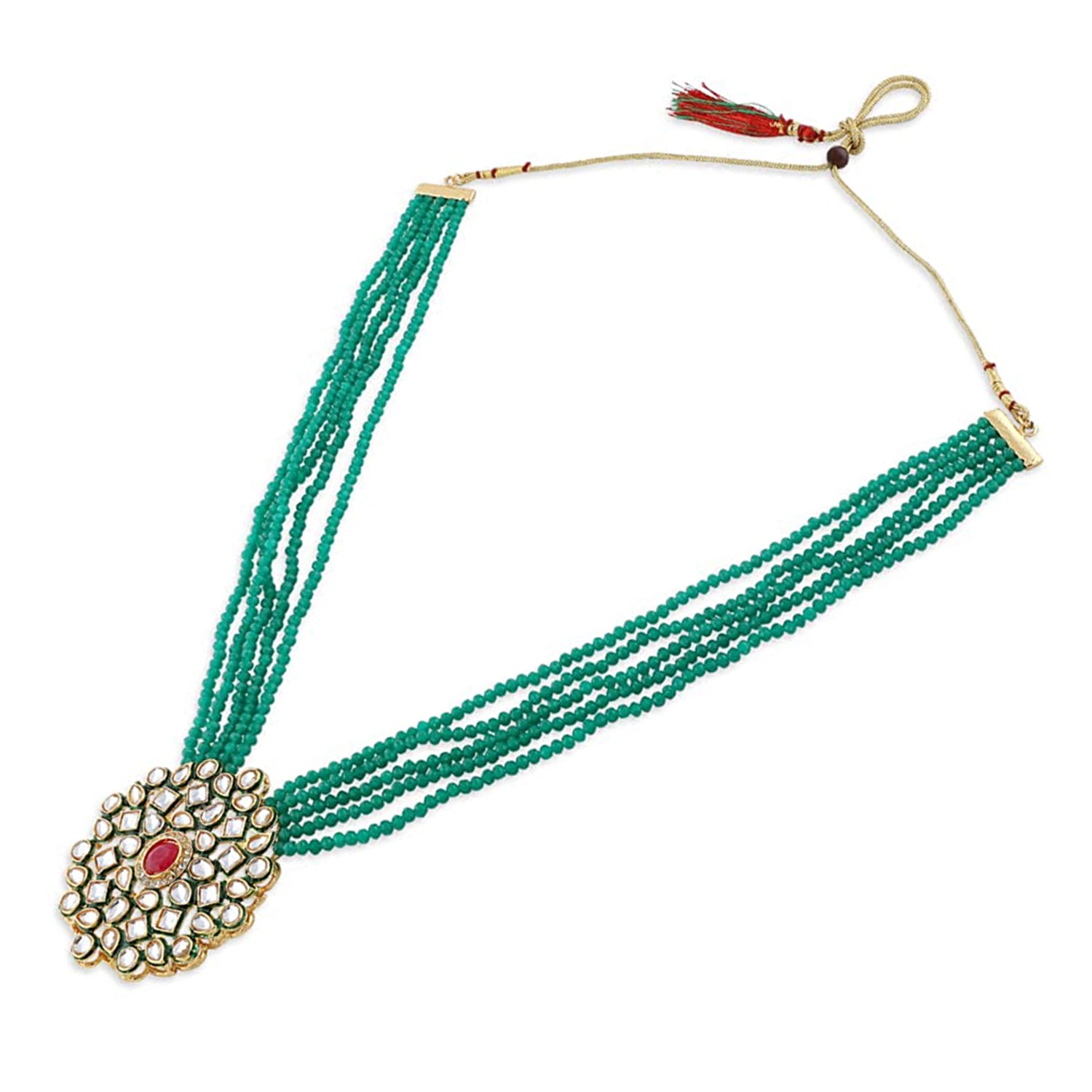 Traditional EthnicLayered Necklace Set