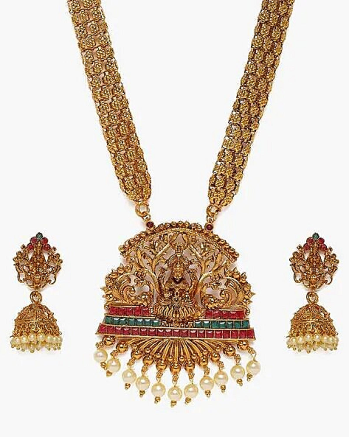 Traditional Multicolor Kundan Necklace set