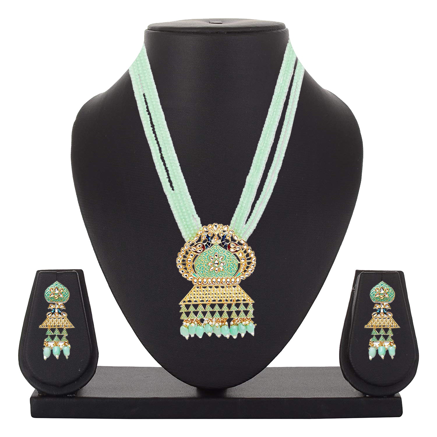 Traditional EthnicLayered Necklace Set