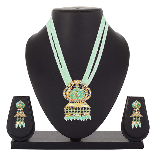Traditional EthnicLayered Necklace Set