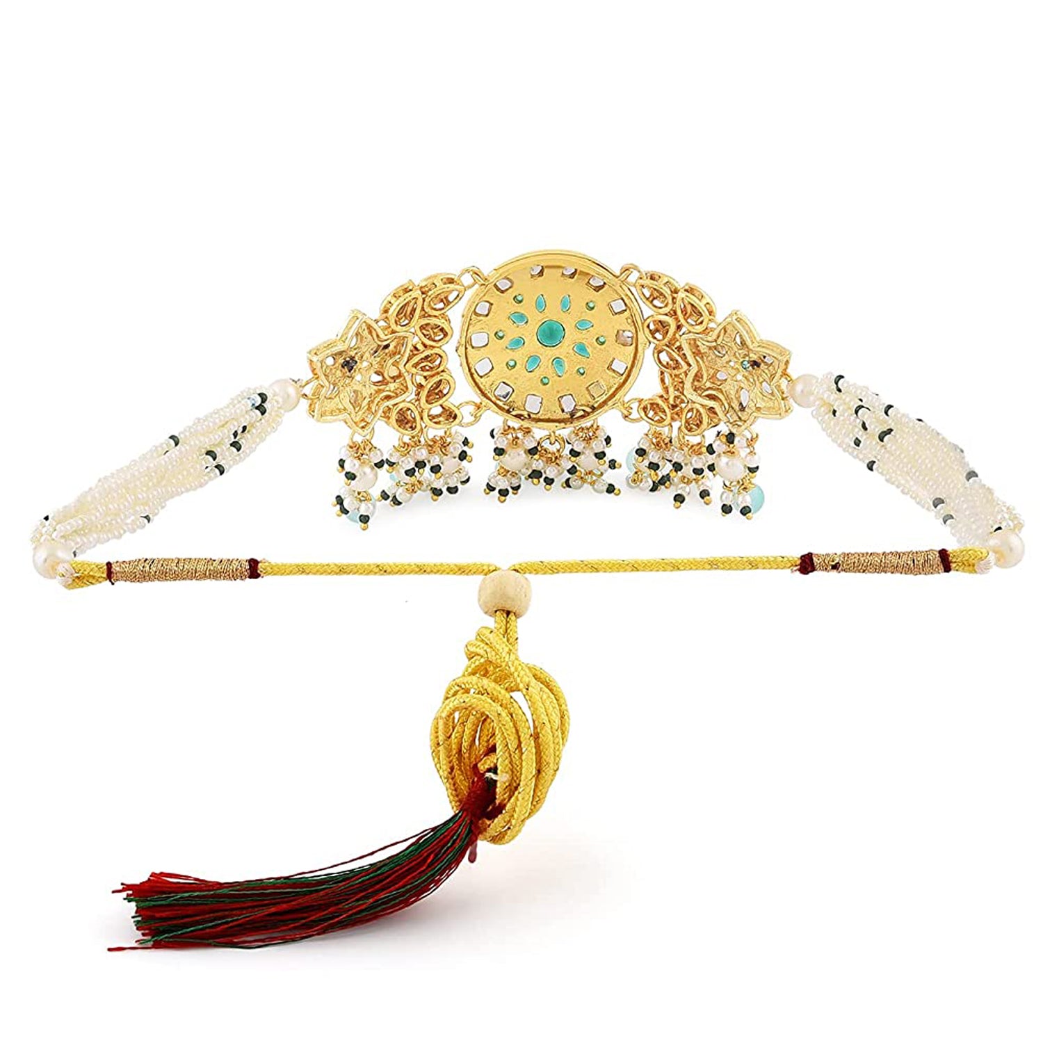 Traditional Ethnic Necklace Set with Finger Ring