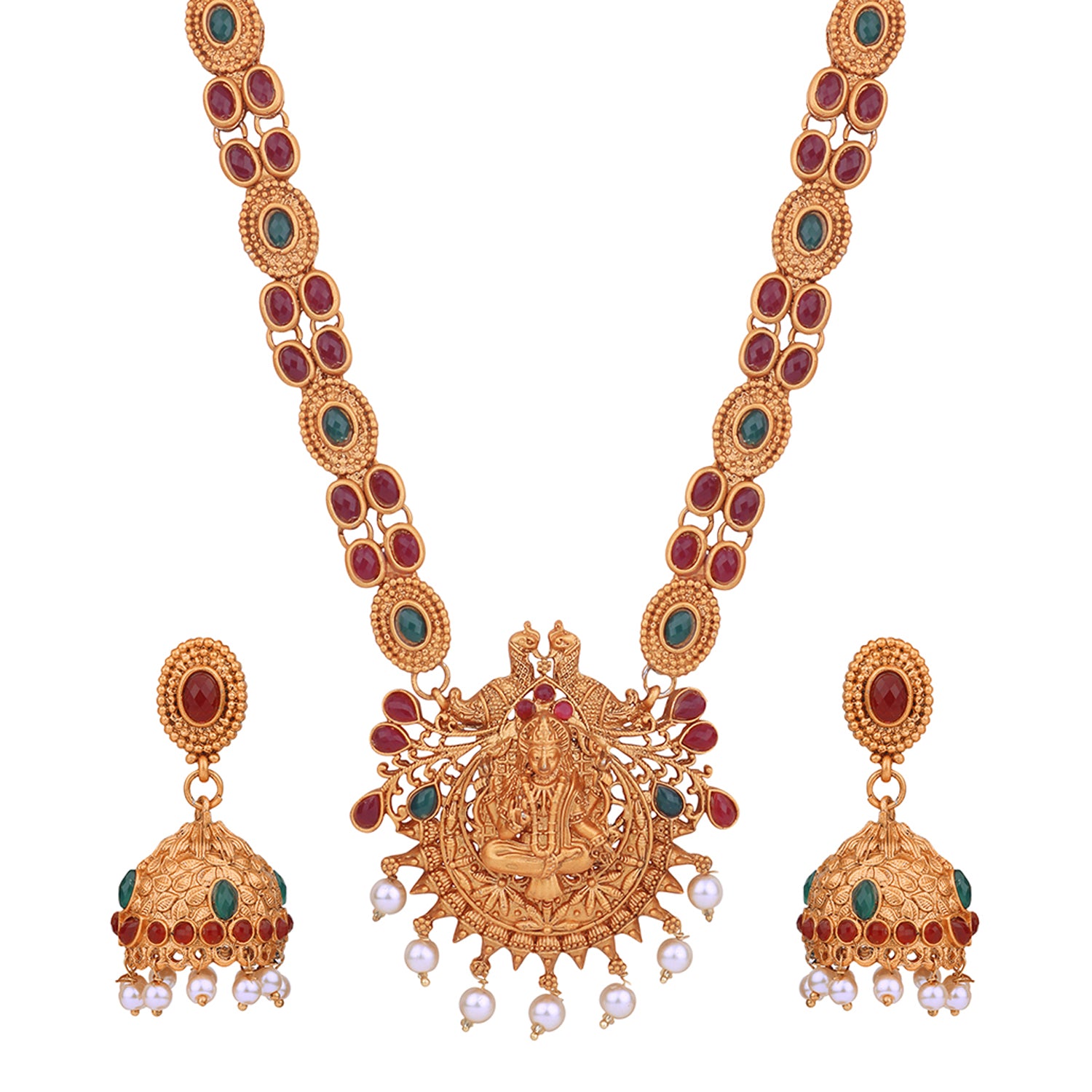 Exclusive Traditional Long Design Necklace Set