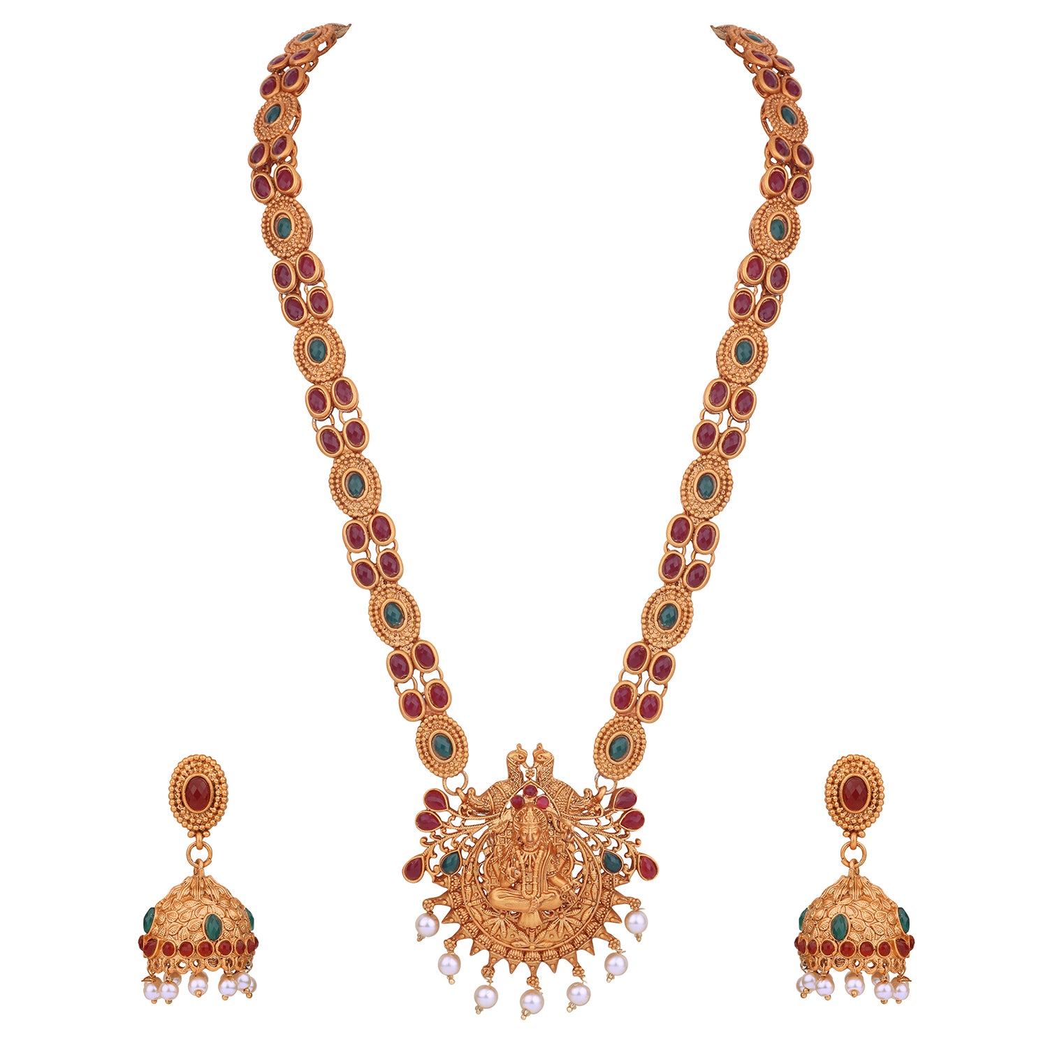Exclusive Traditional Long Design Necklace Set