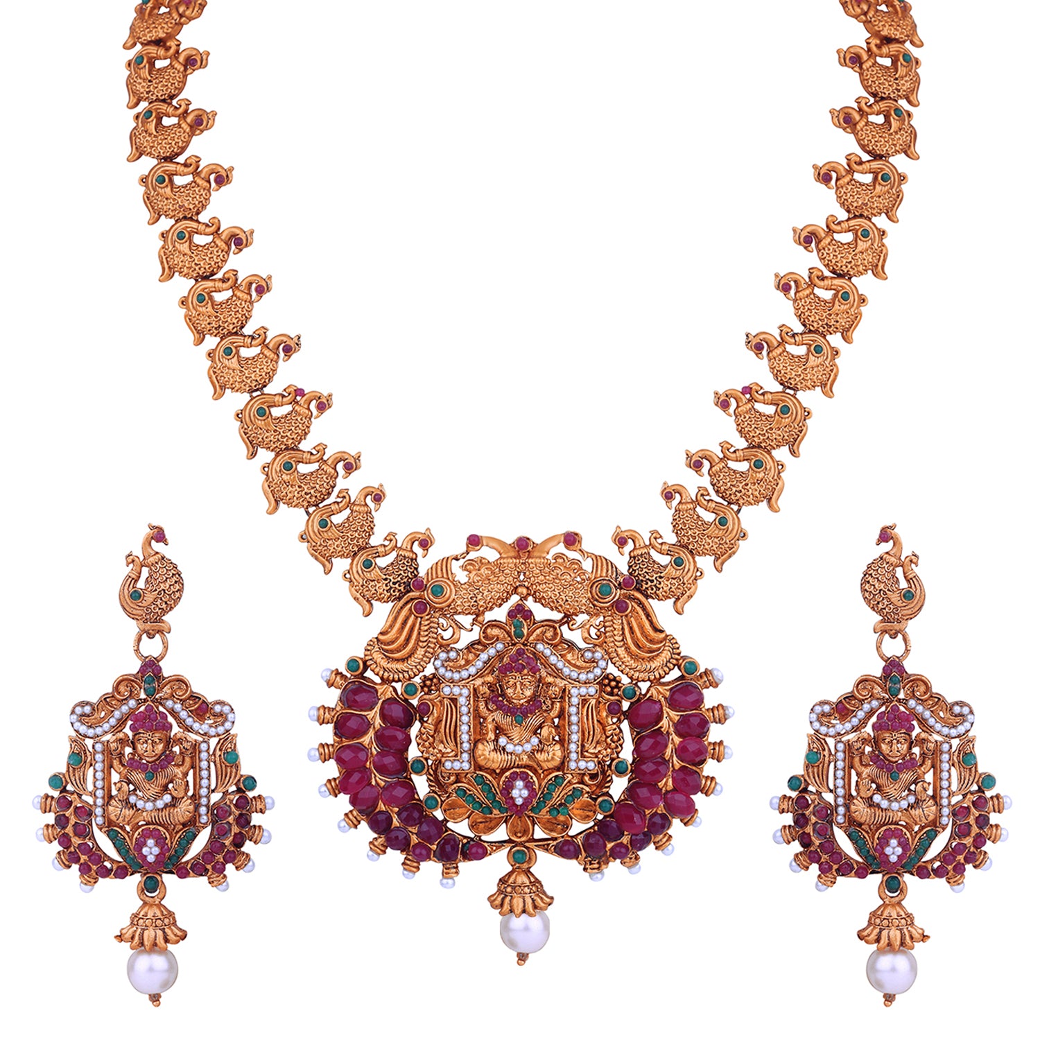Exclusive Traditional Long Design Necklace Set