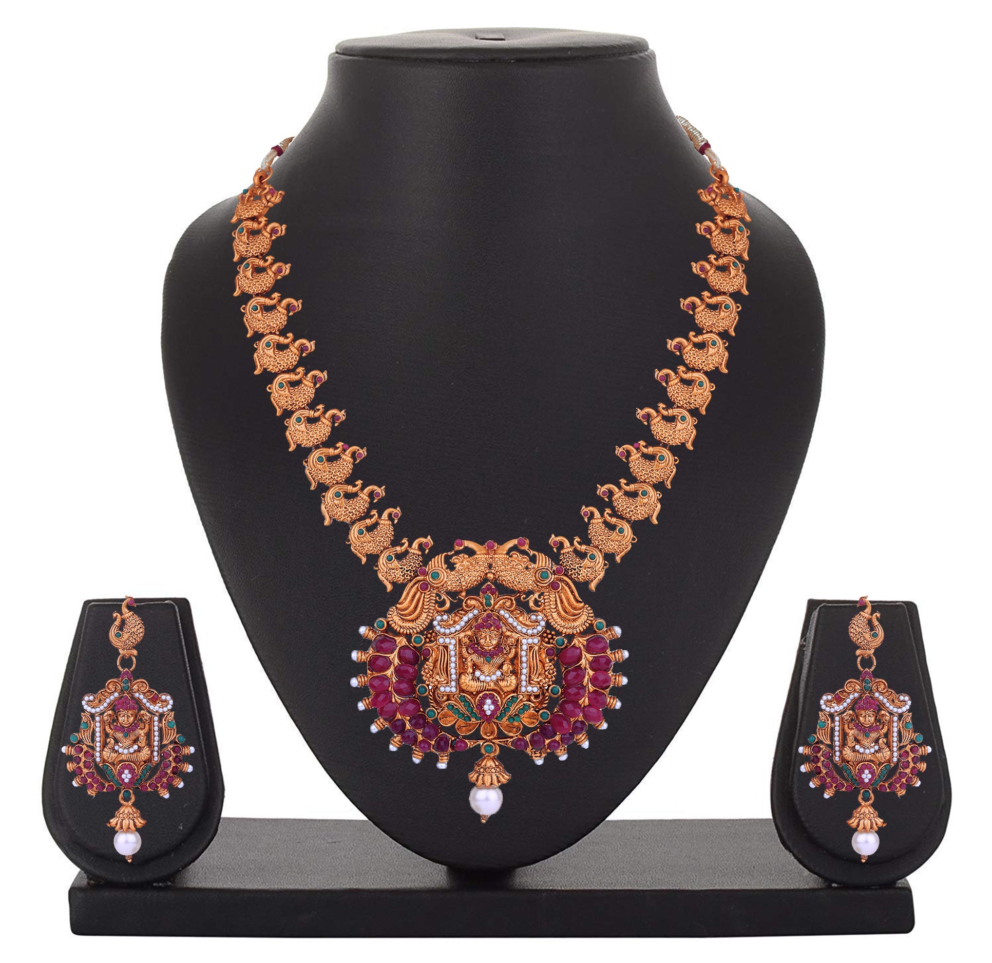 Exclusive Traditional Long Design Necklace Set