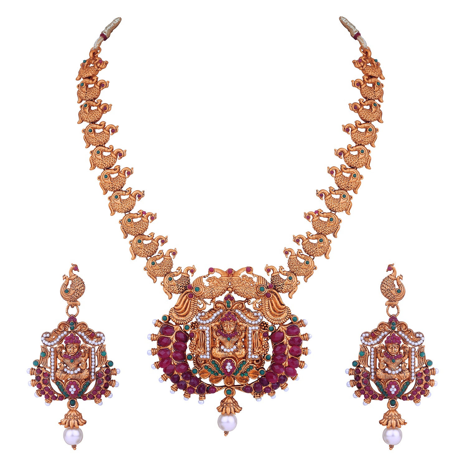 Exclusive Traditional Long Design Necklace Set