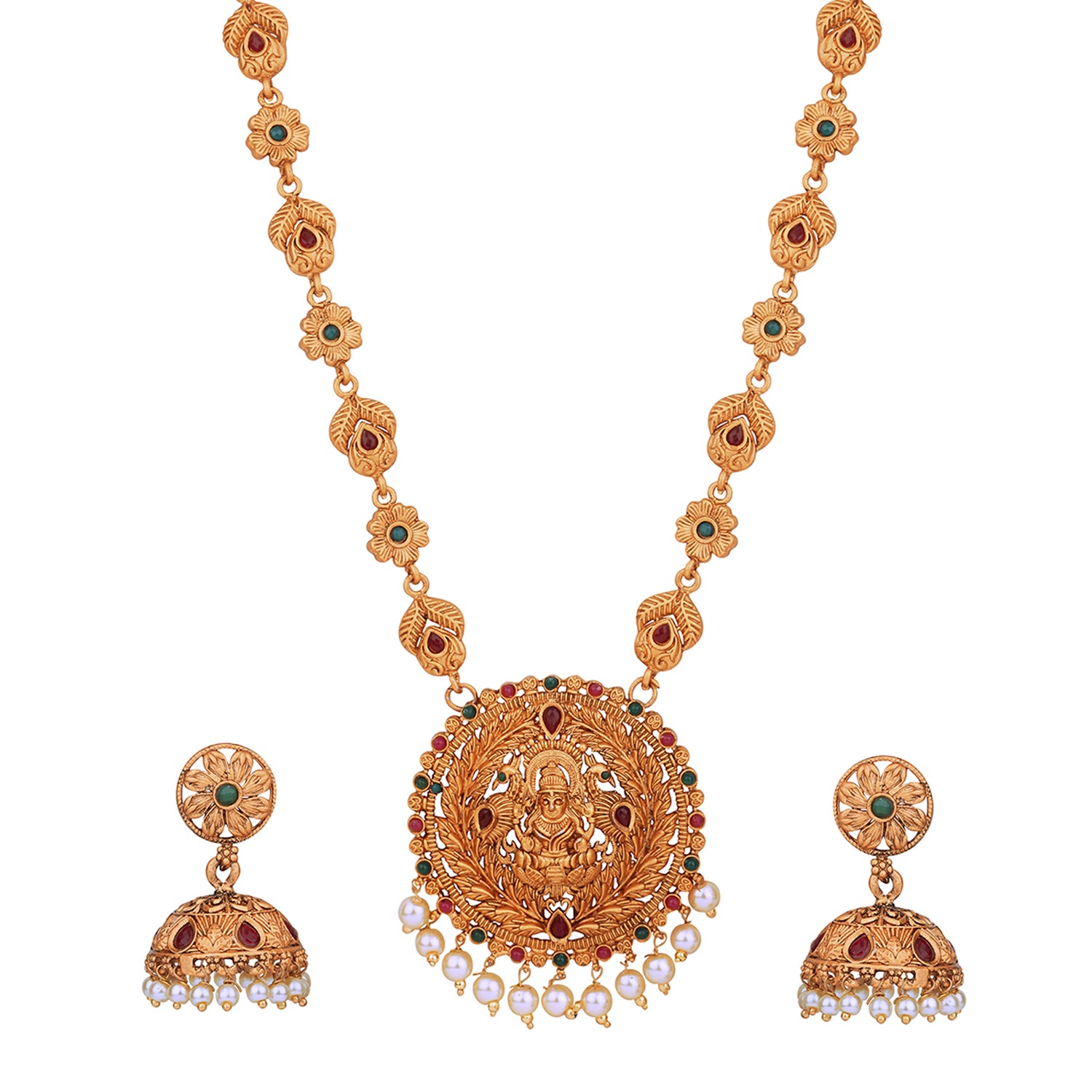 Exclusive Traditional Long Design Necklace Set