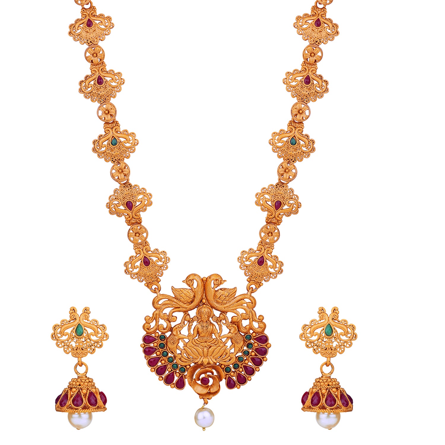 Exclusive Traditional Long Design Necklace Set