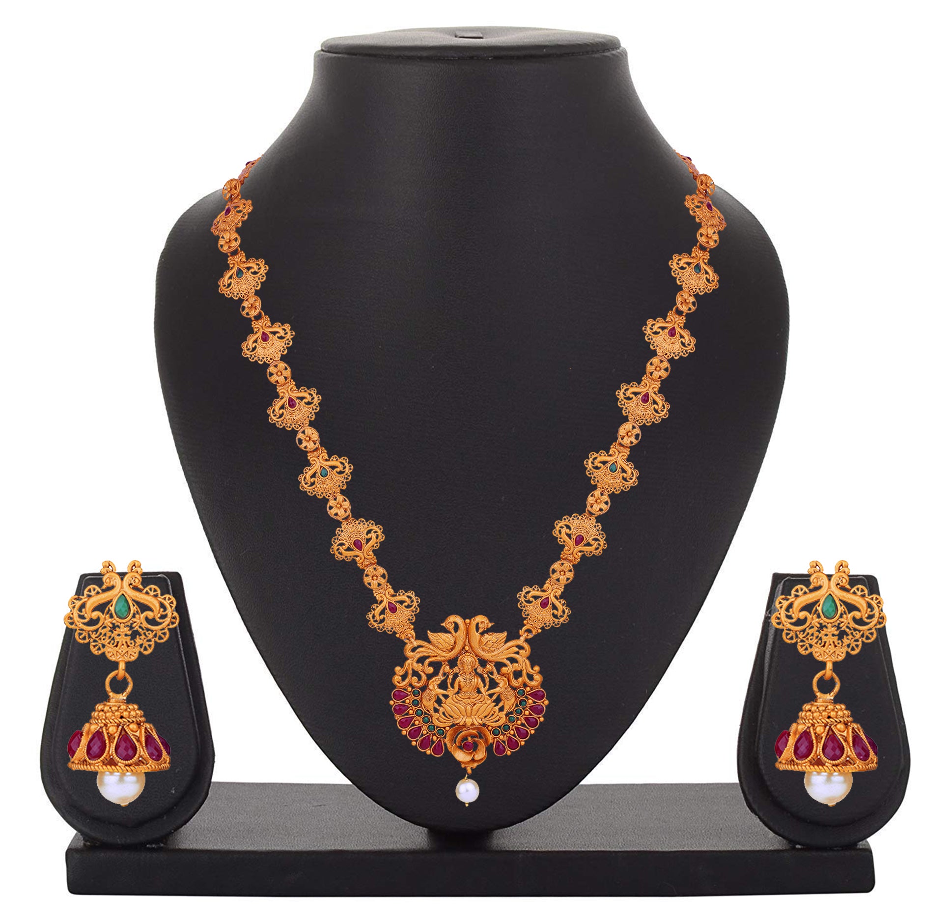 Exclusive Traditional Long Design Necklace Set