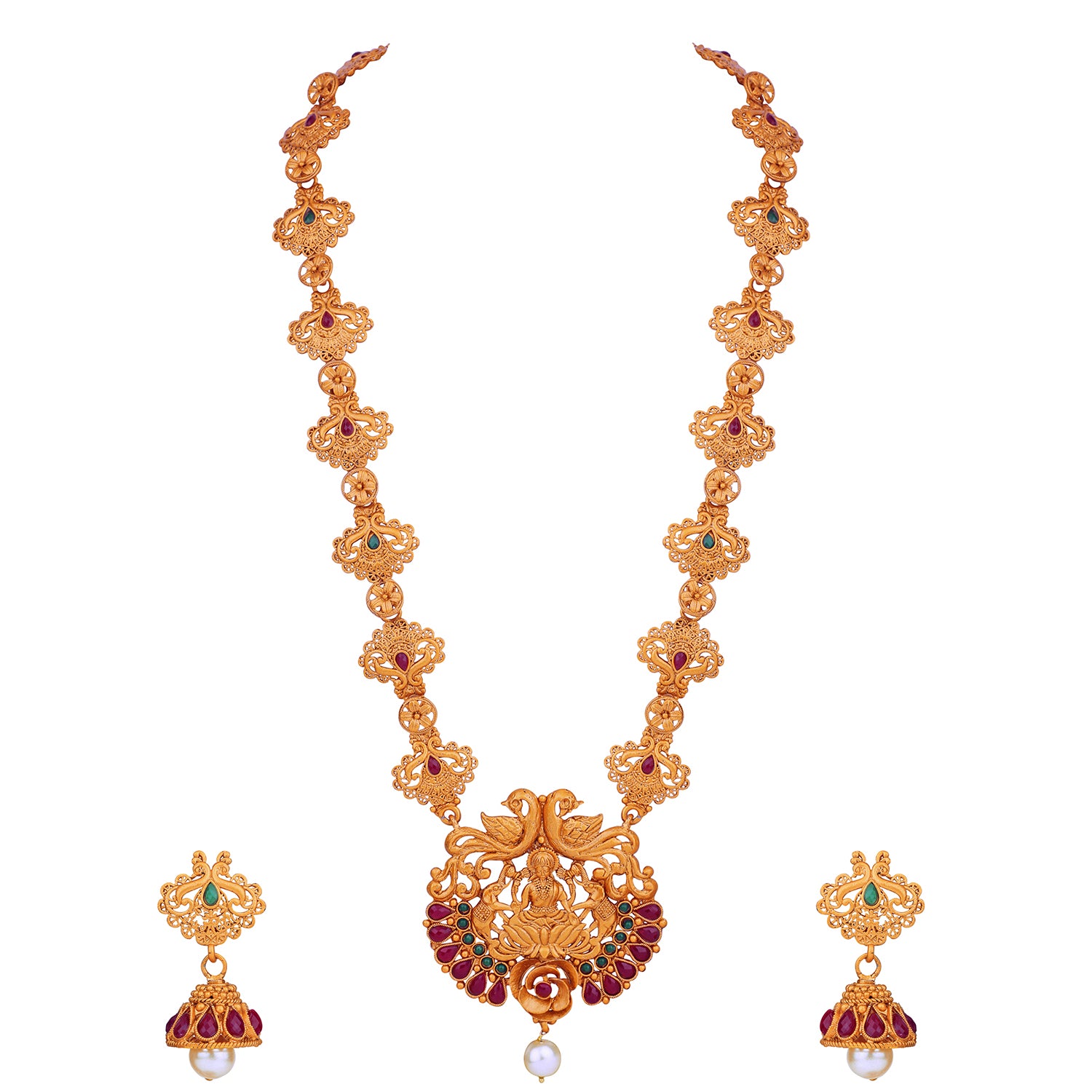 Exclusive Traditional Long Design Necklace Set