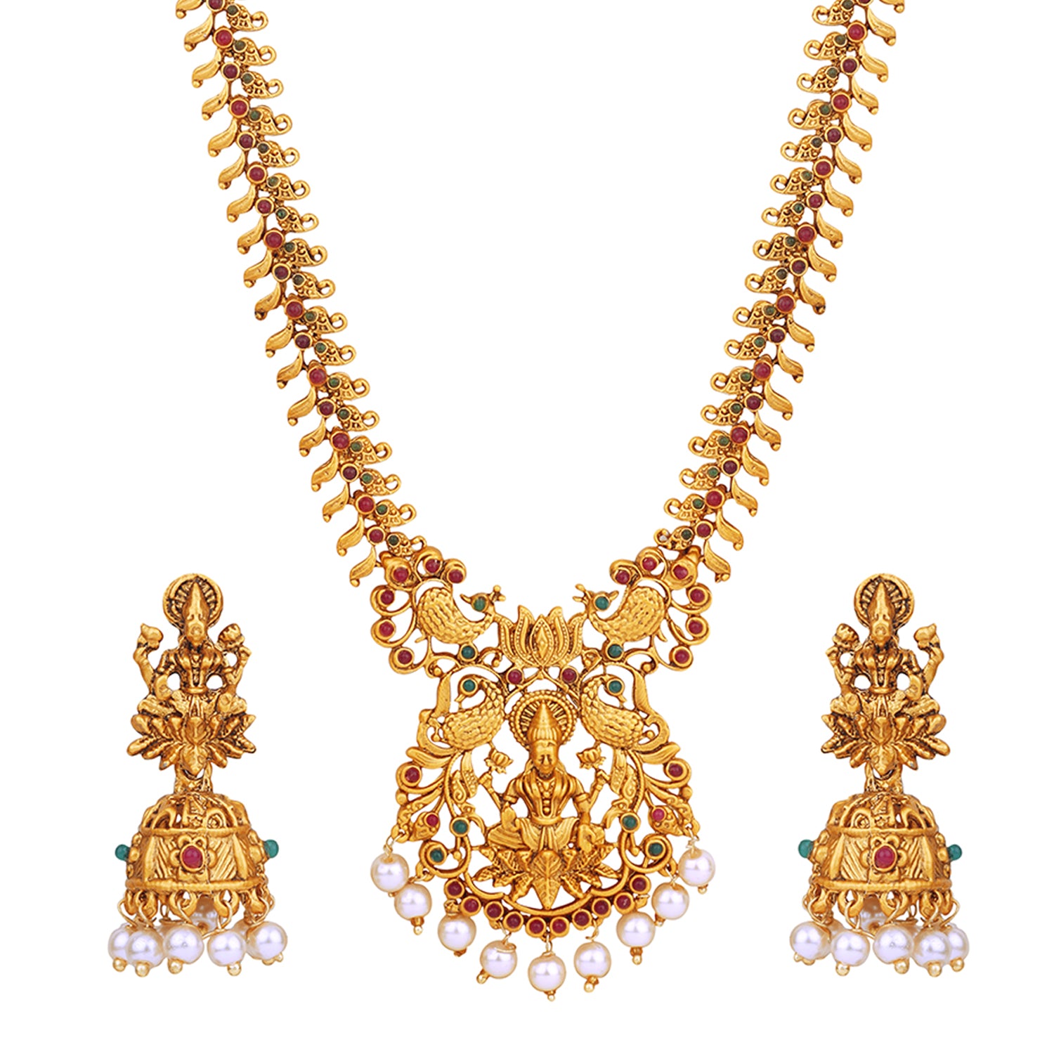 Exclusive Traditional Long Design Necklace Set