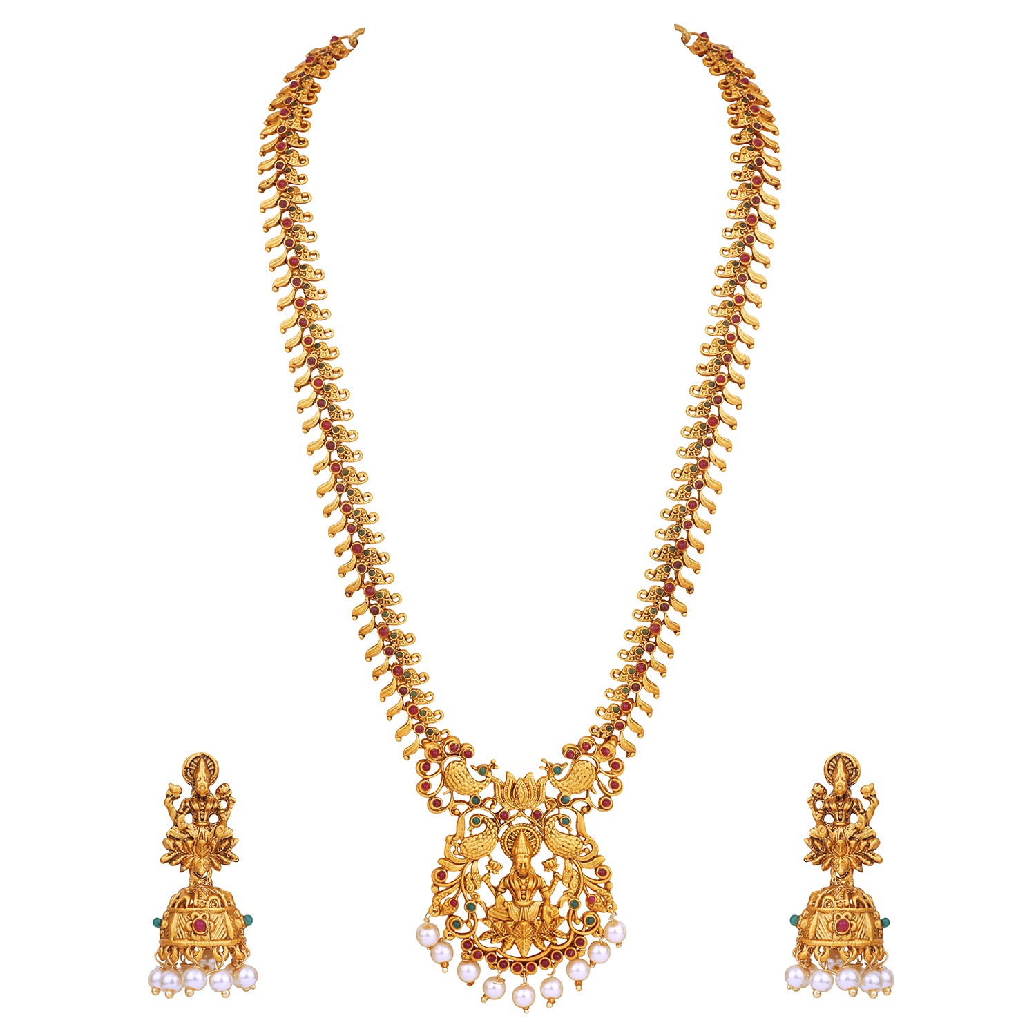 Exclusive Traditional Long Design Necklace Set