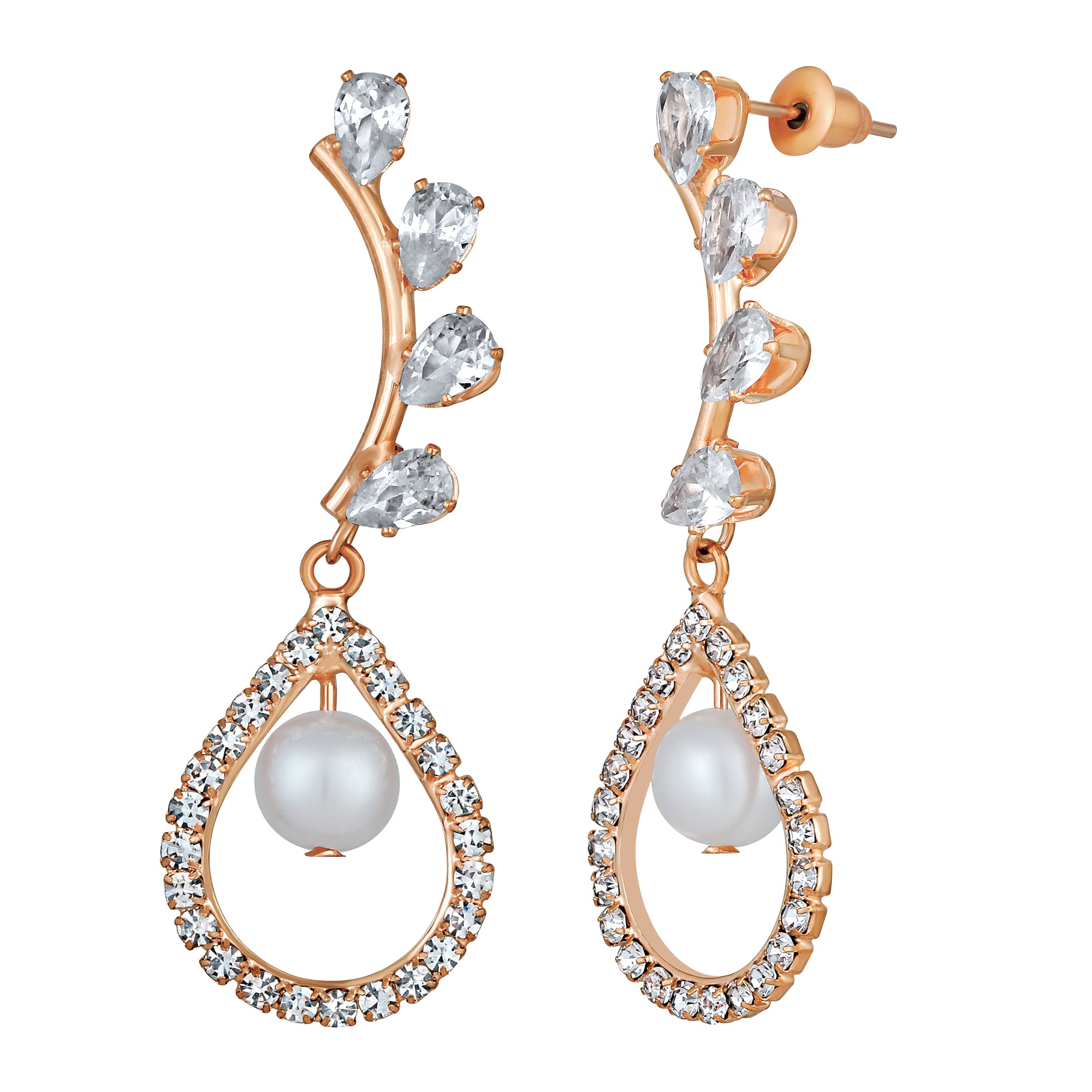 American Diamond Glamorous Party Wear Earrings