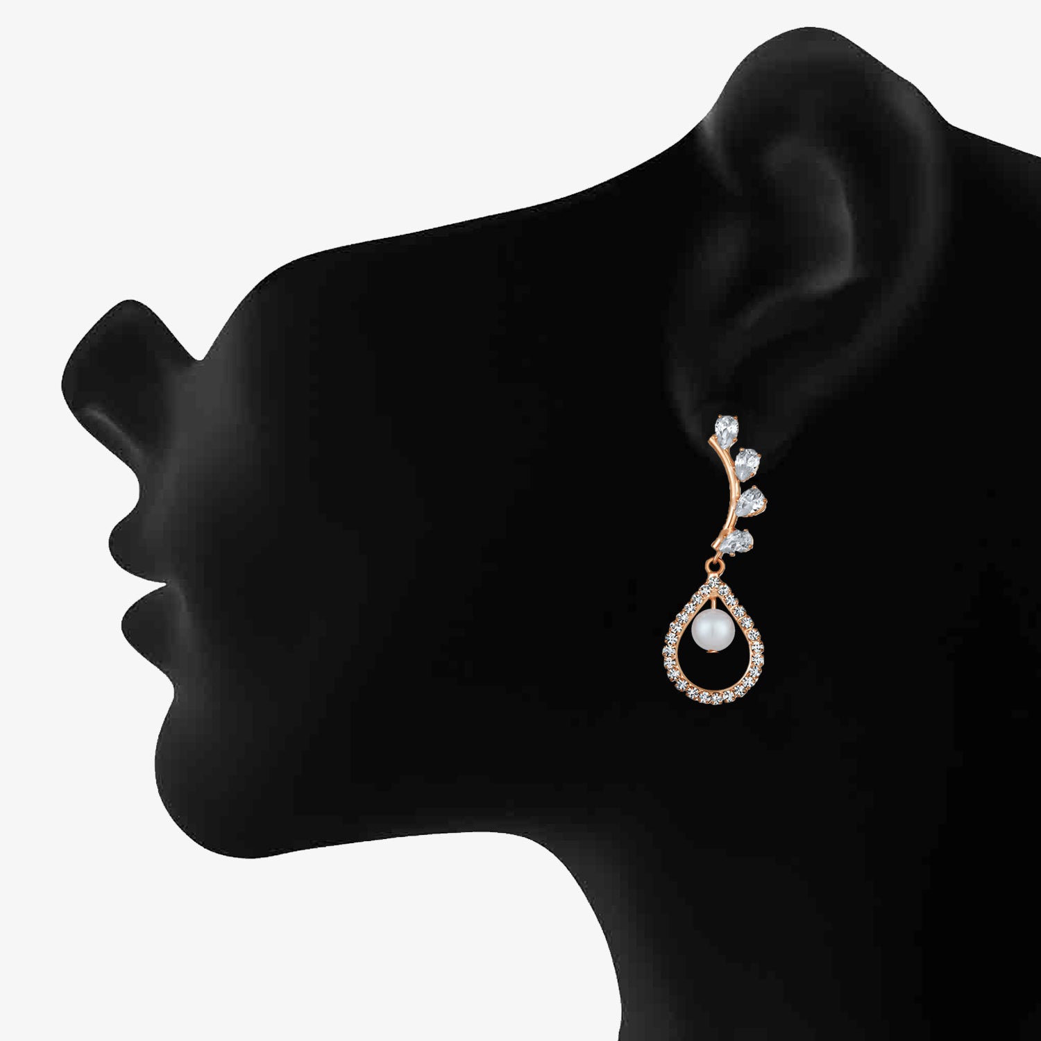 American Diamond Glamorous Party Wear Earrings