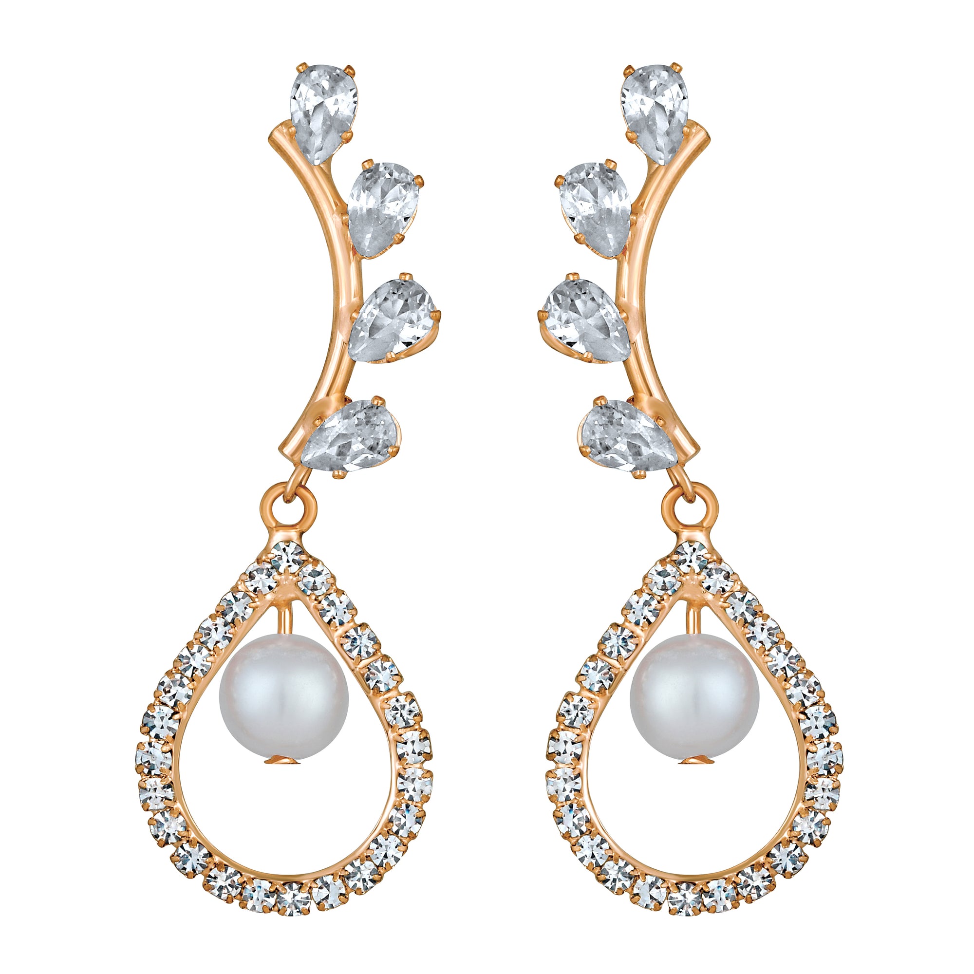 American Diamond Glamorous Party Wear Earrings