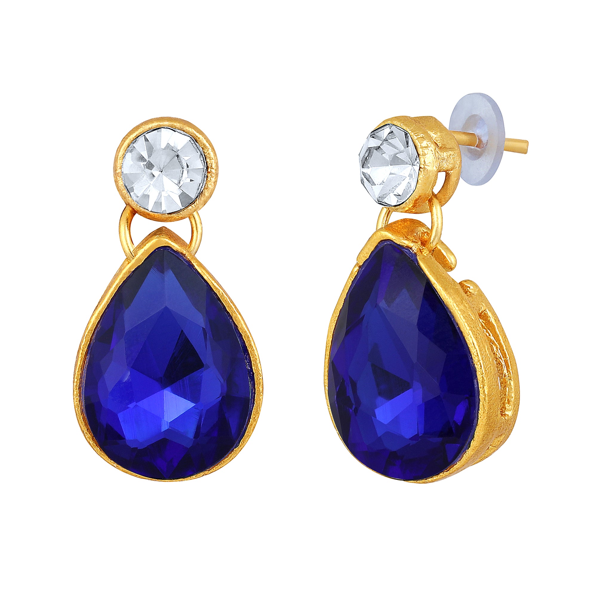 Green and White Ethnic Necklace with Pair of Earrings