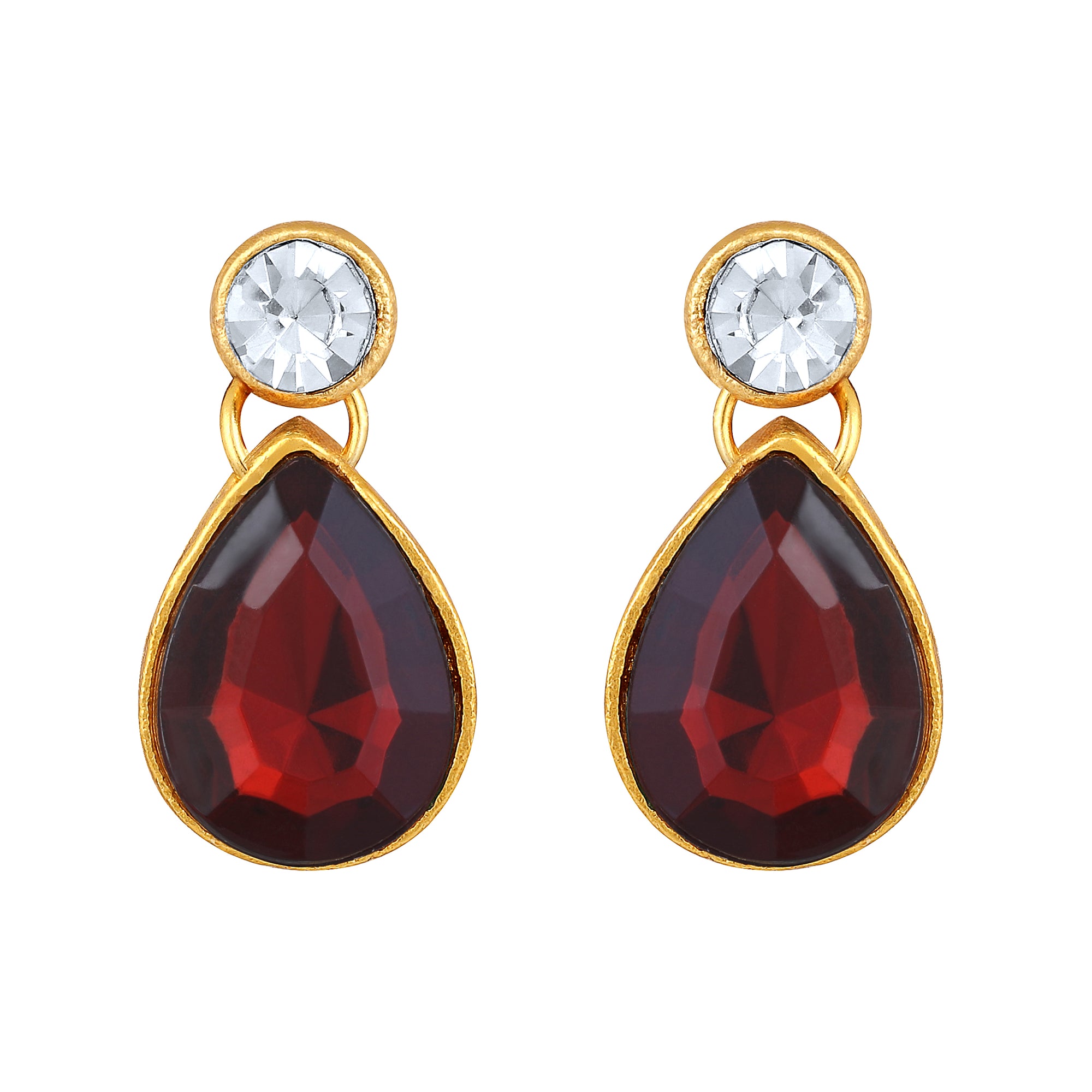 Green and White Ethnic Necklace with Pair of Earrings