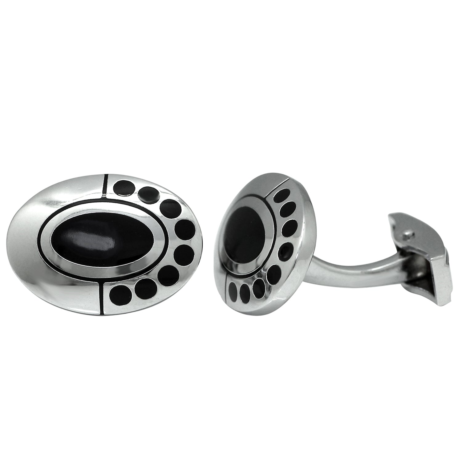 Oval Designer Cufflink