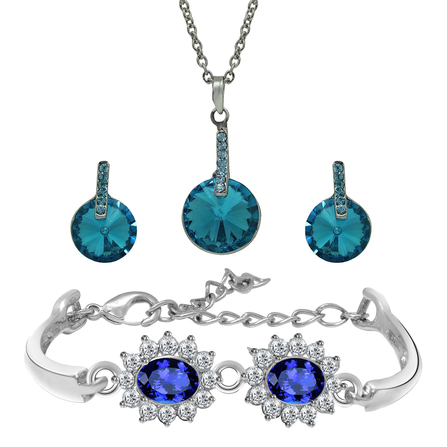 Glorious Blue Jewellery Combo