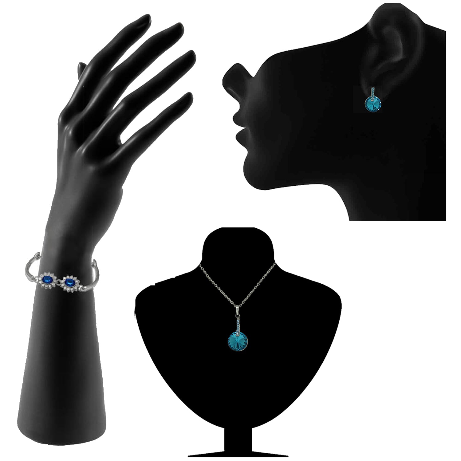 Glorious Blue Jewellery Combo