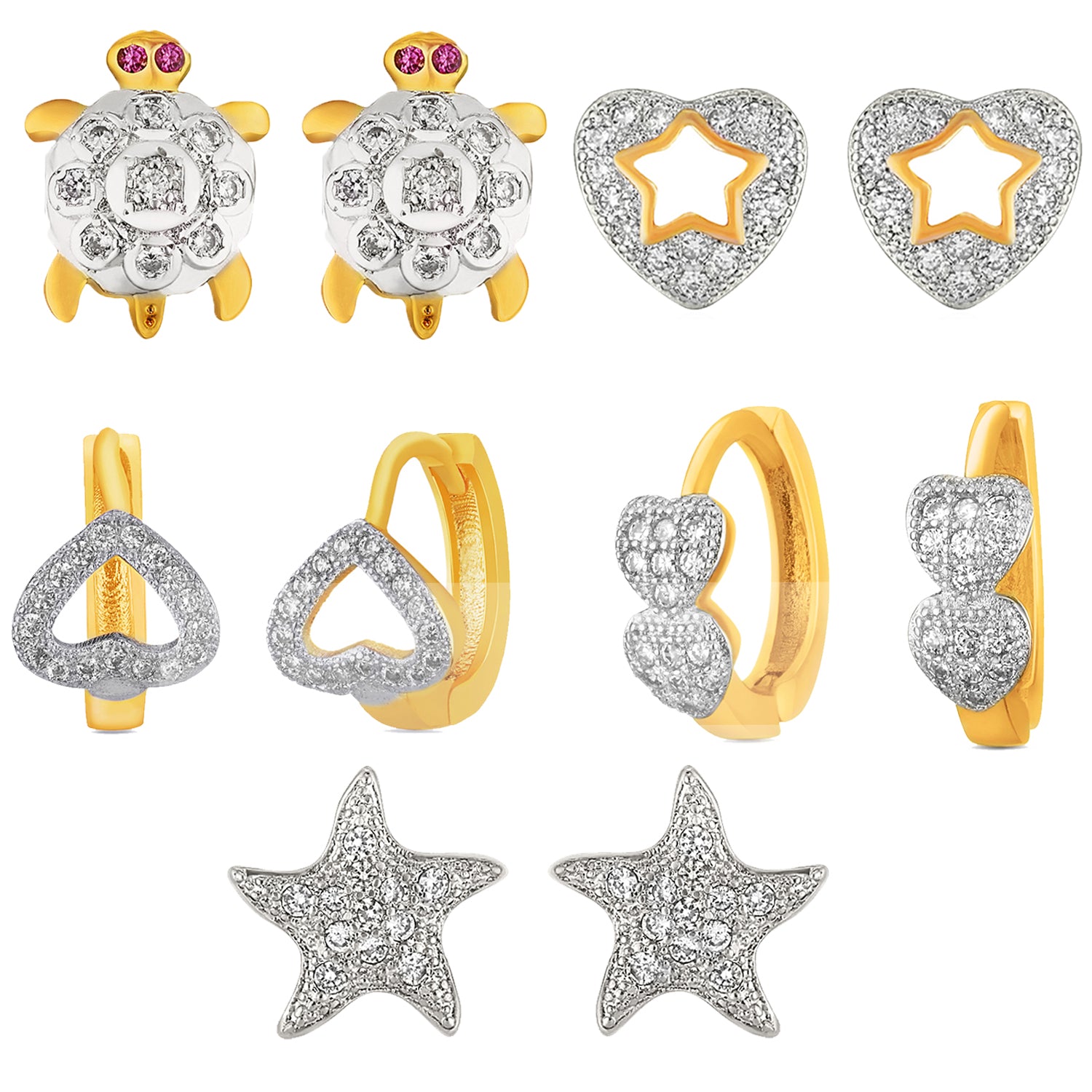 Decorative Earrings Combo