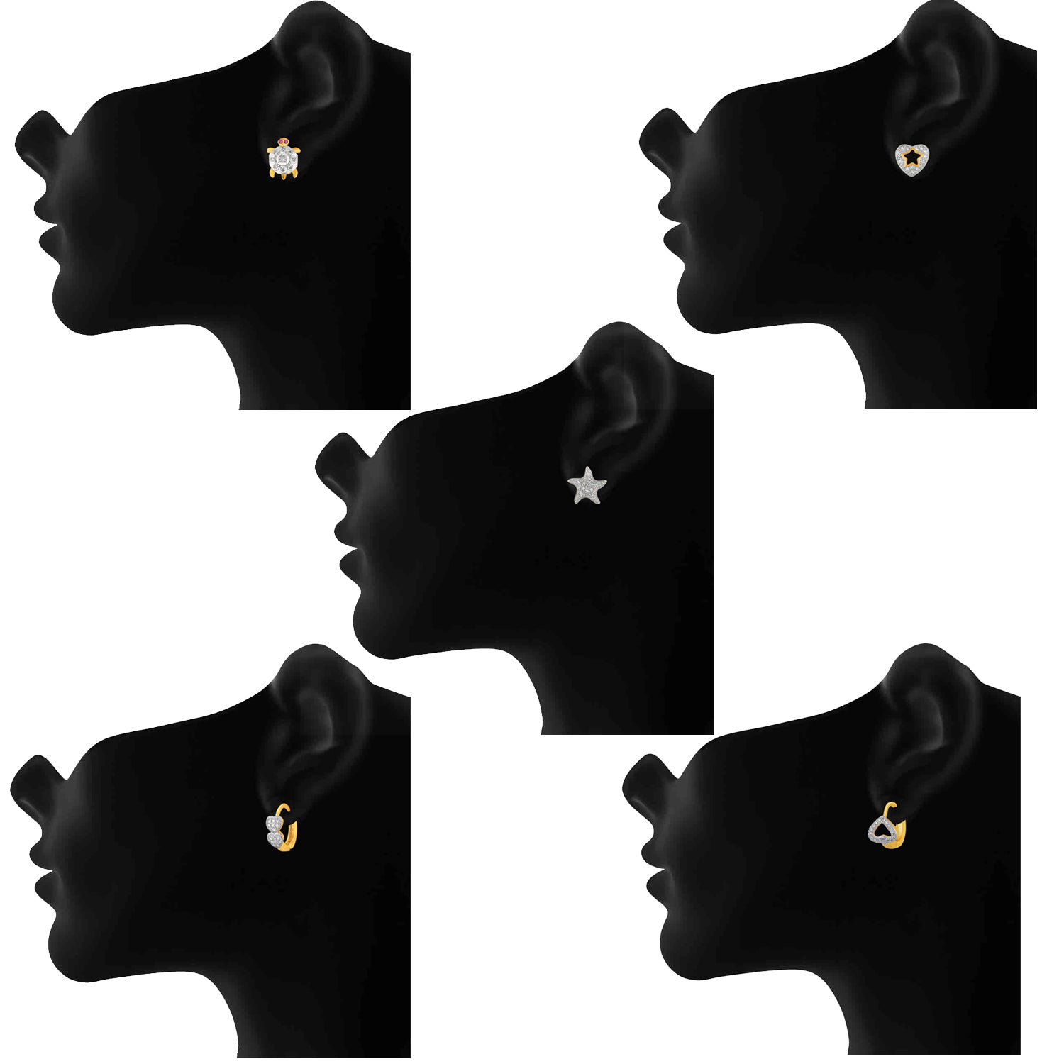 Decorative Earrings Combo