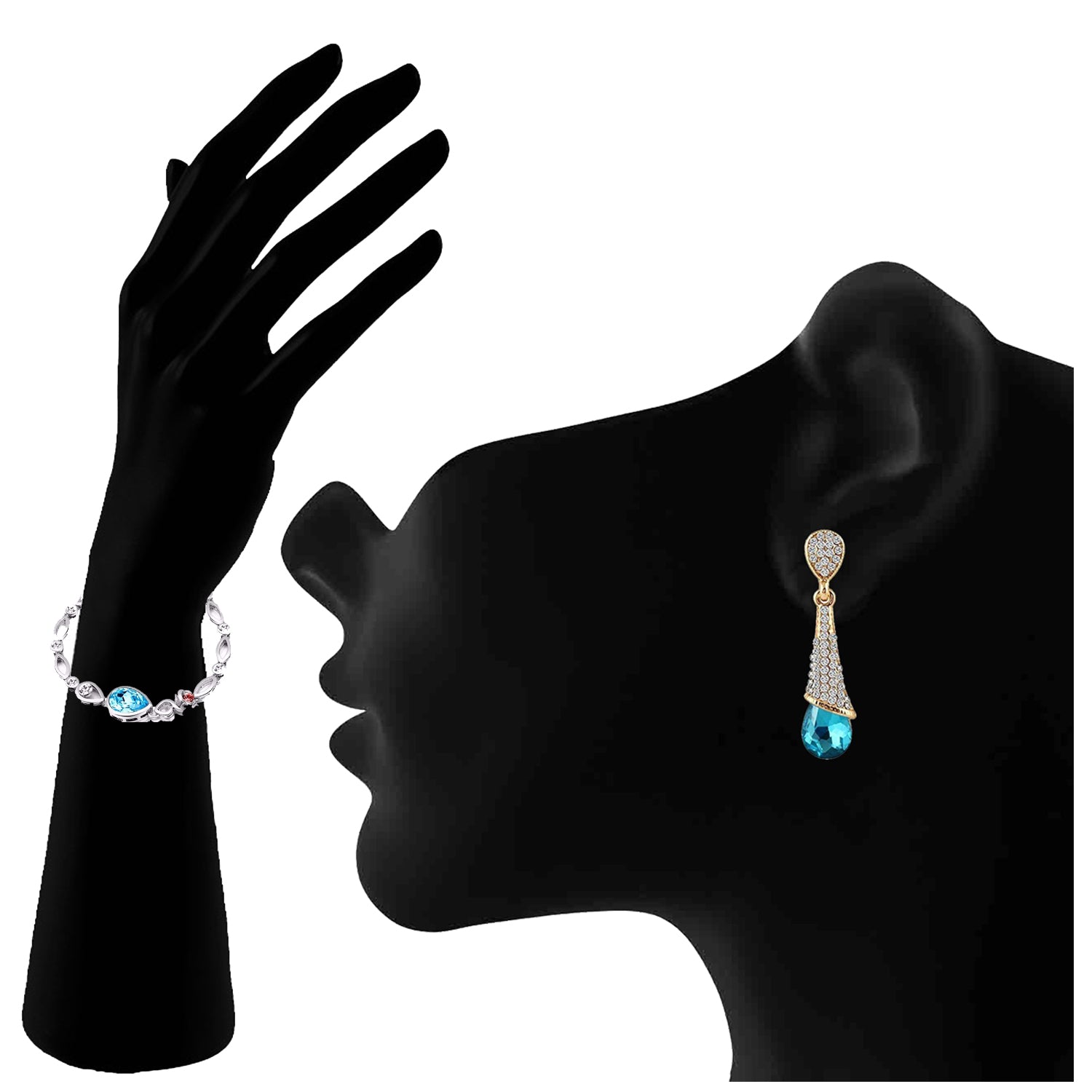 Aquamarine Blue Combo