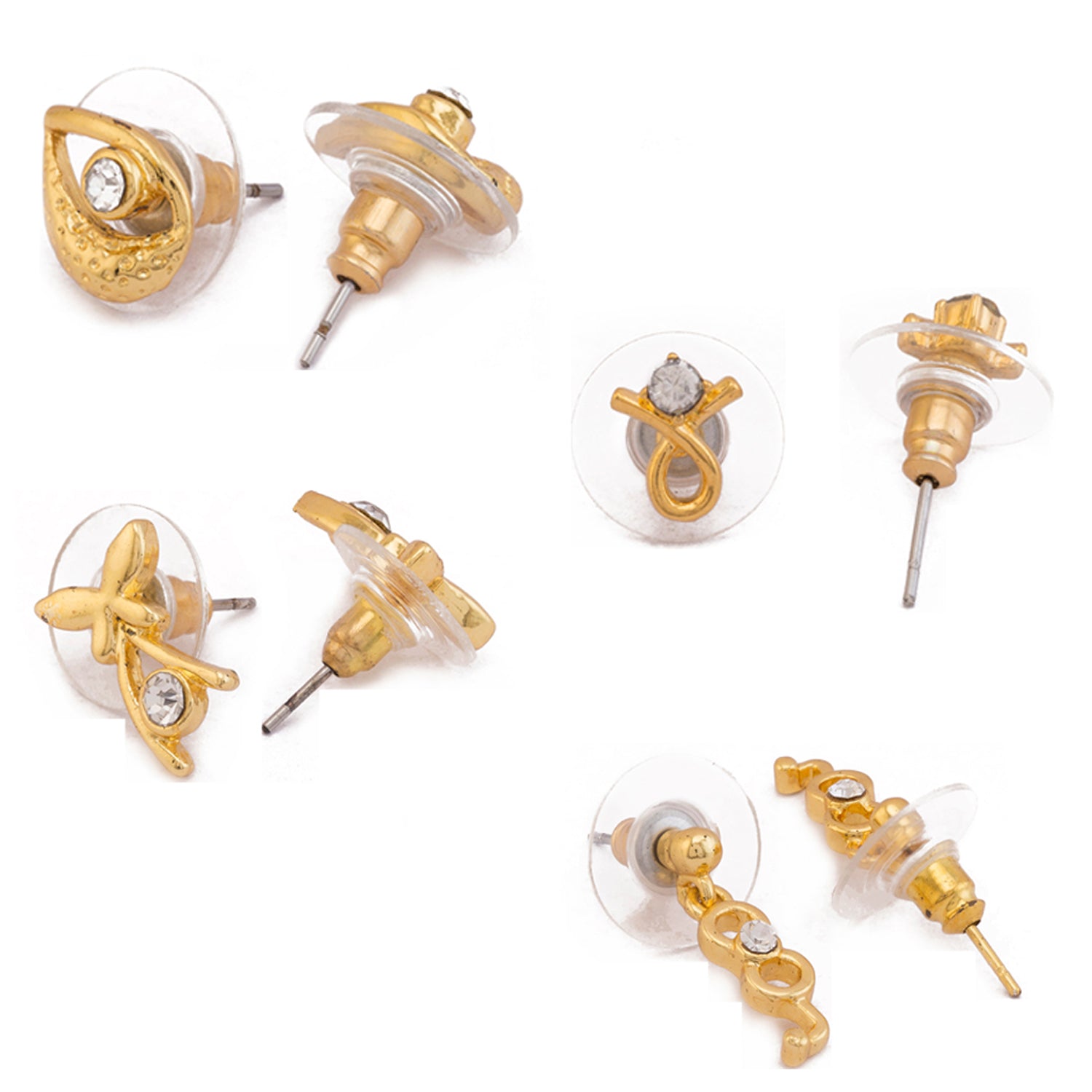 Ethnic Crystal Earrings Combo