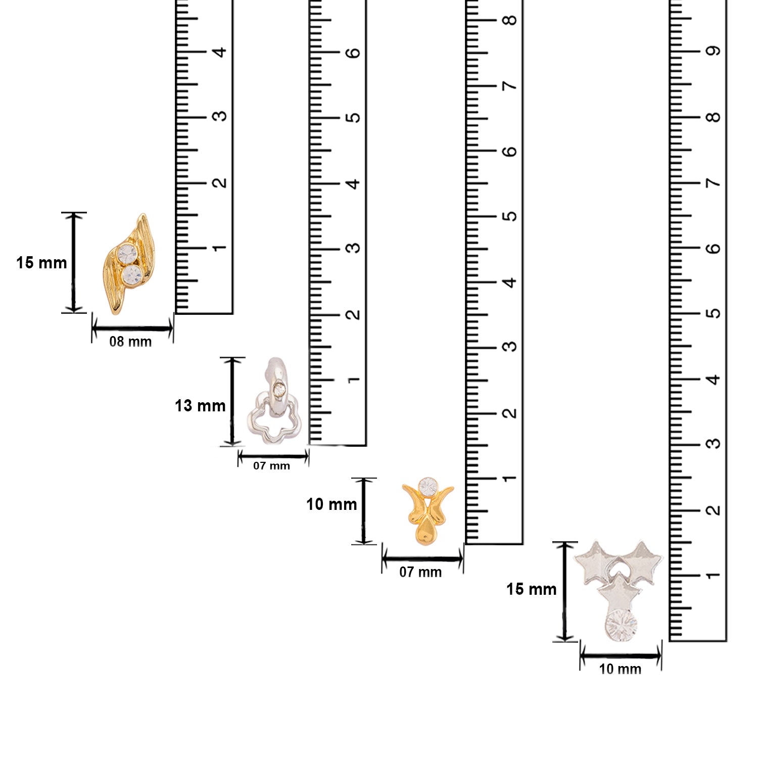 Traditional Crystal Earrings combo