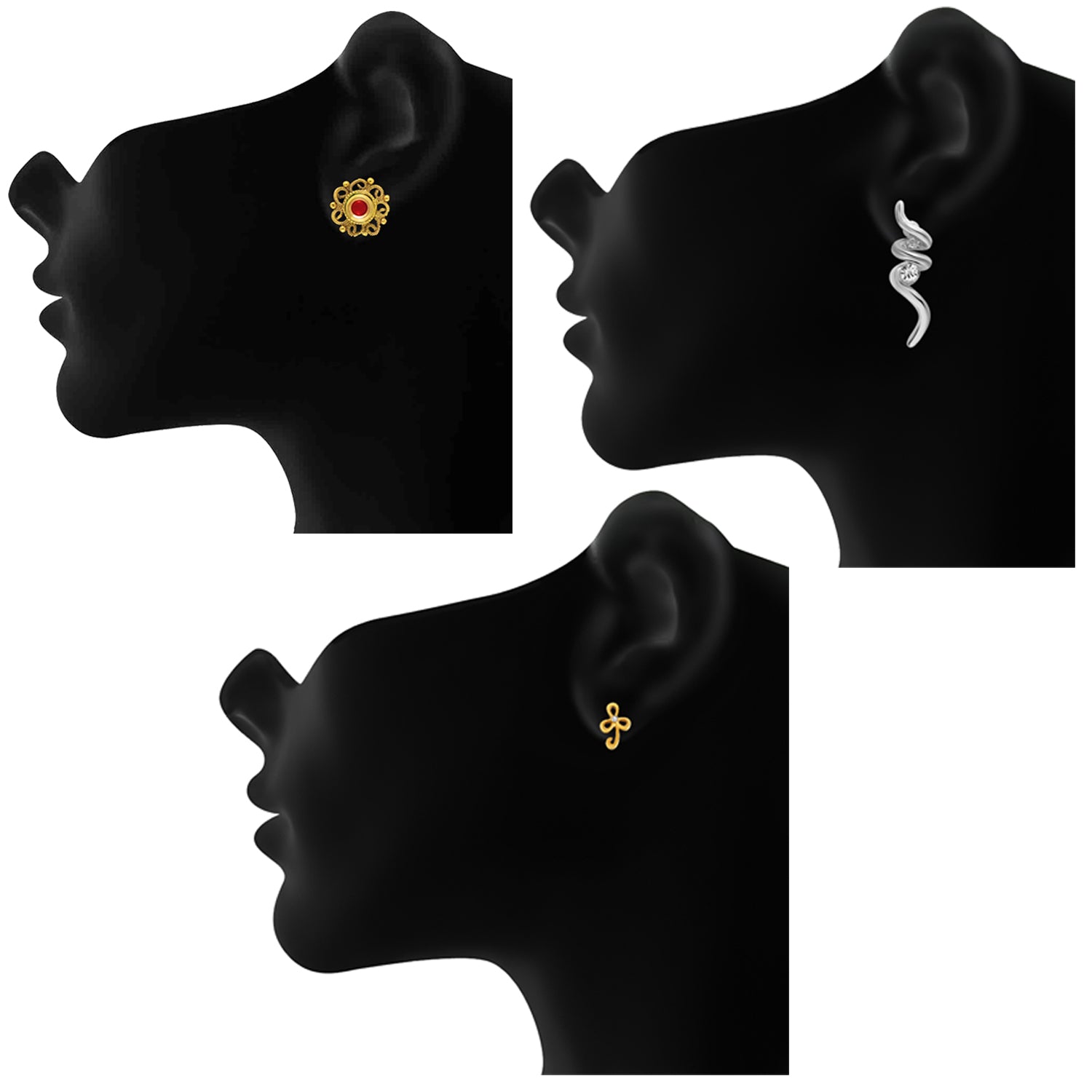 Glorious Crystal Earrings combo